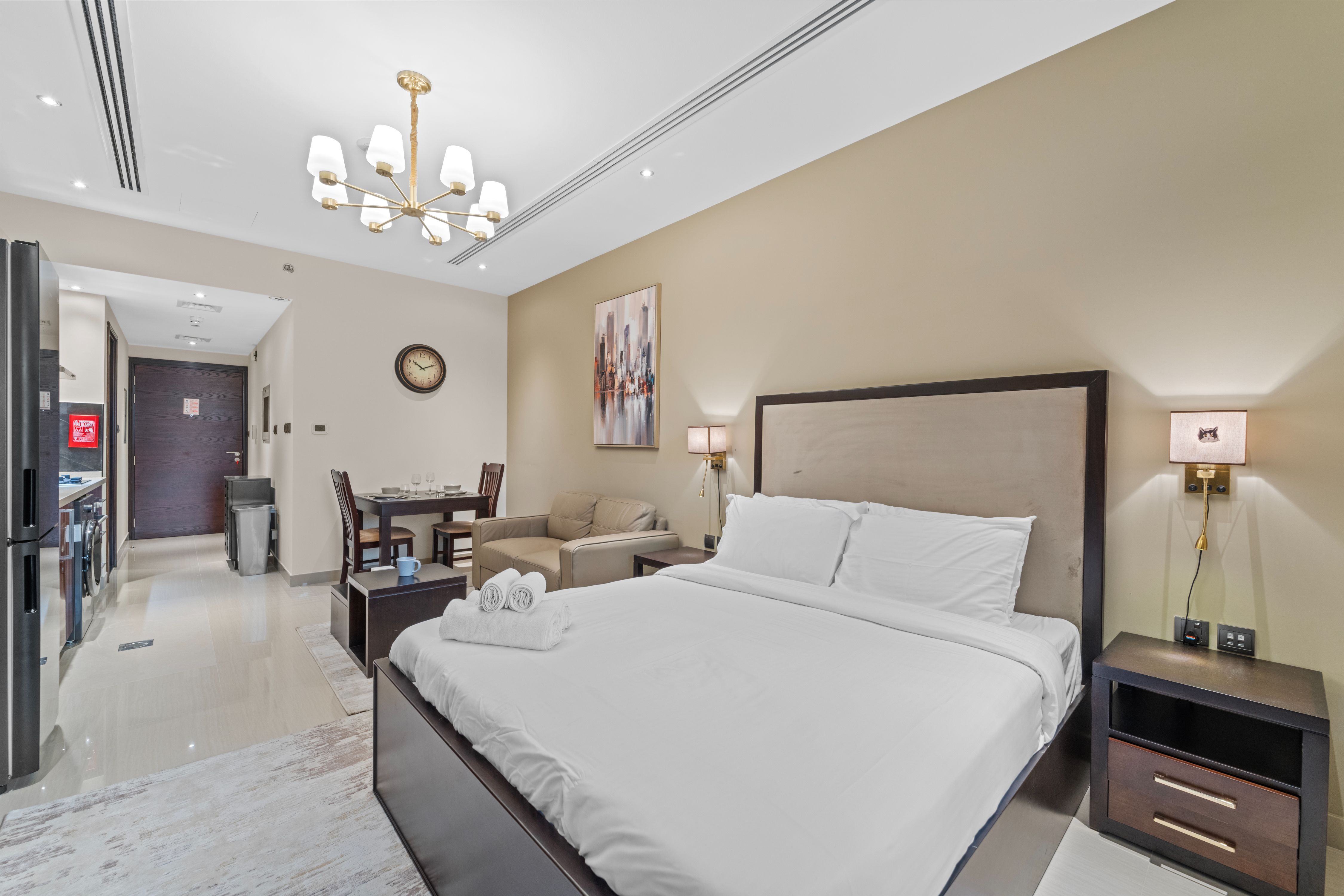 Modern Studio at Elite Downtown Residence