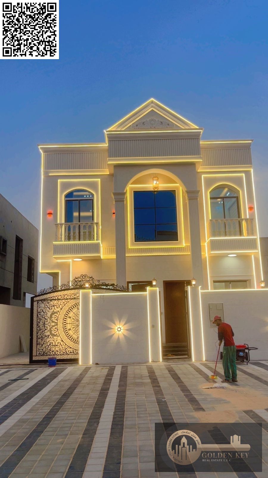 Luxury Villa For Sale in Ajman Al Zahia With Large Parking Area
