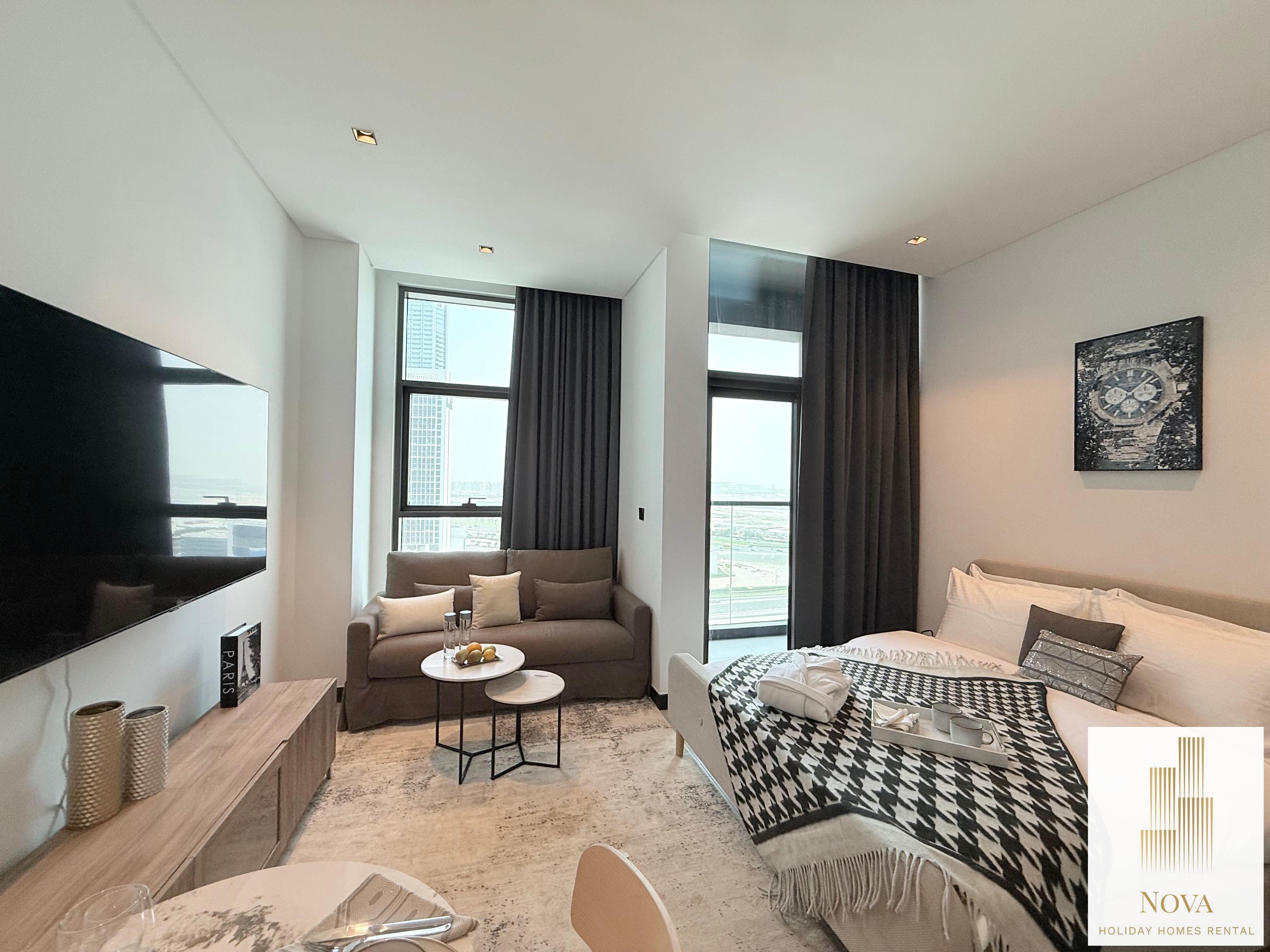 Serviced Bills Included ! Studio Cozy with Balcony Business Bay