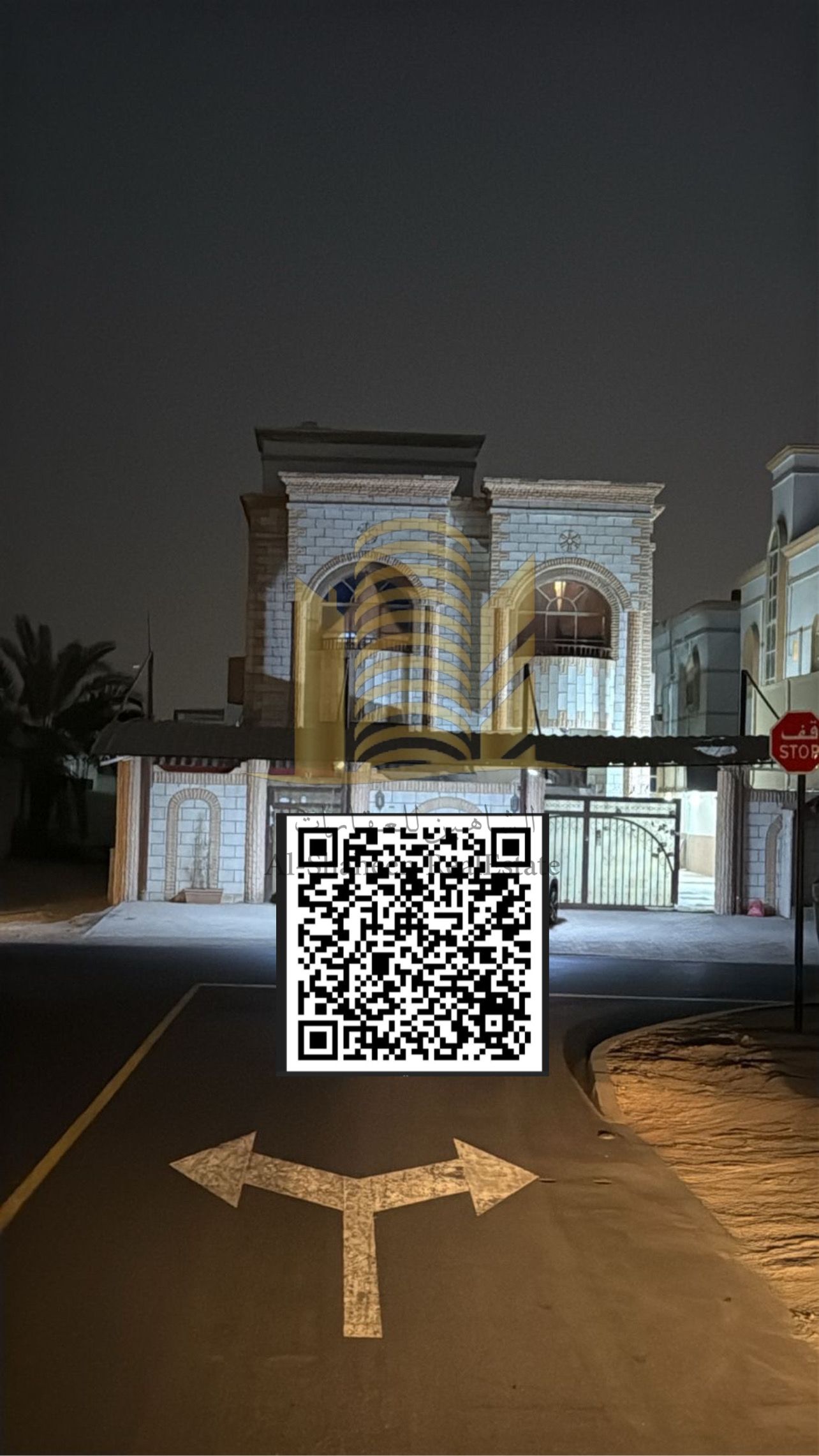 Villa for sale in Ajman, Al-Rawda area Fully stone designed An area of 5,000 feet Consists of 5 rooms, a council and a monster hall The villa is very close to Sheikh Ammar Street A very special site Close to the exit of Dubai and Sharjah and the di