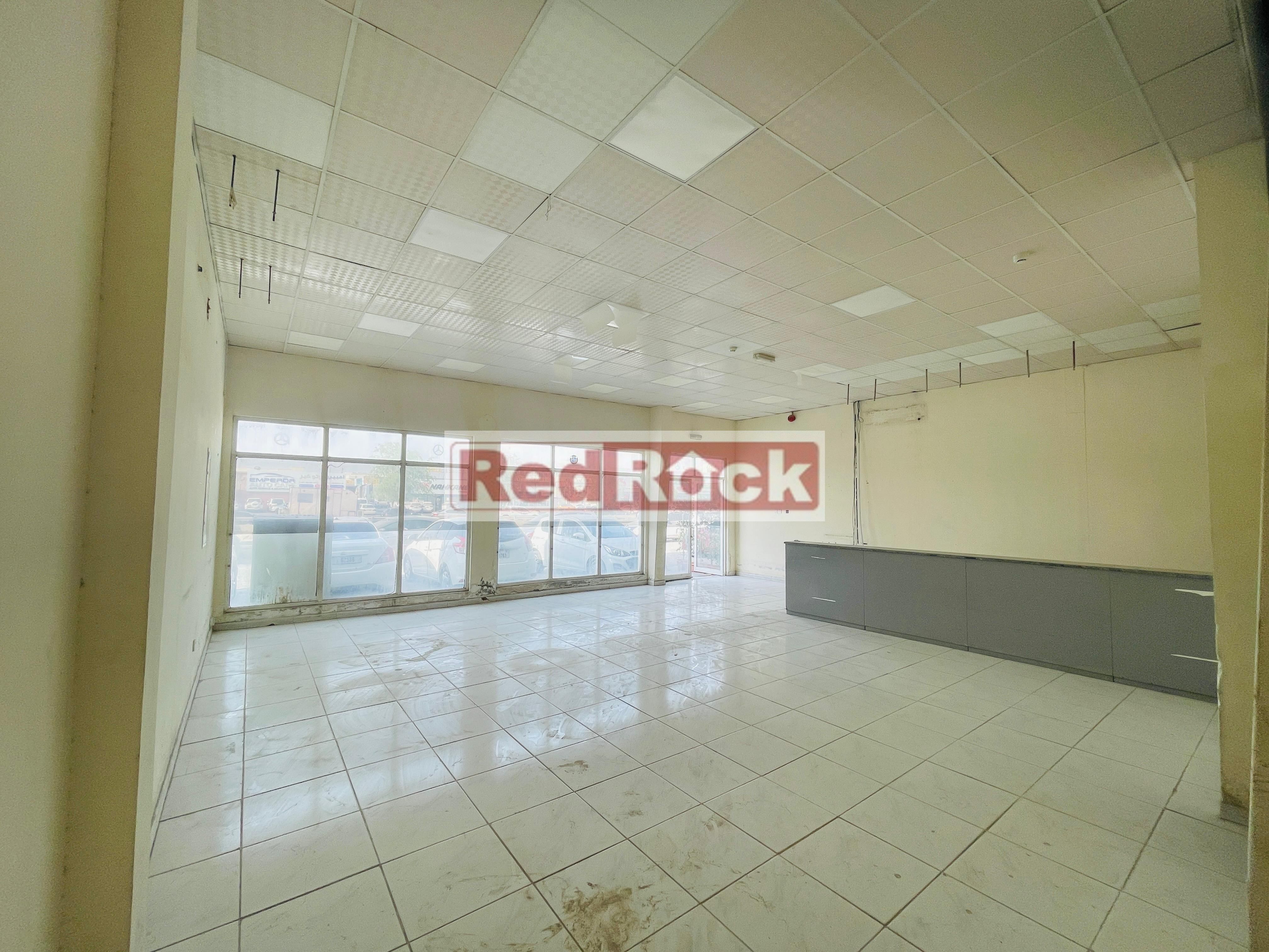 Road Facing Showroom + Office + Store in Ramool