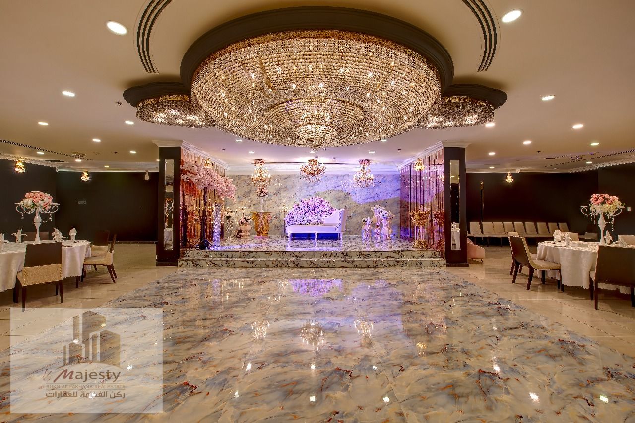 A distinctive four-star hotel for sale in the Emirate of Sharjah, in a distinctive area in the center of Sharjah, close to all Sharjah exits and inclu