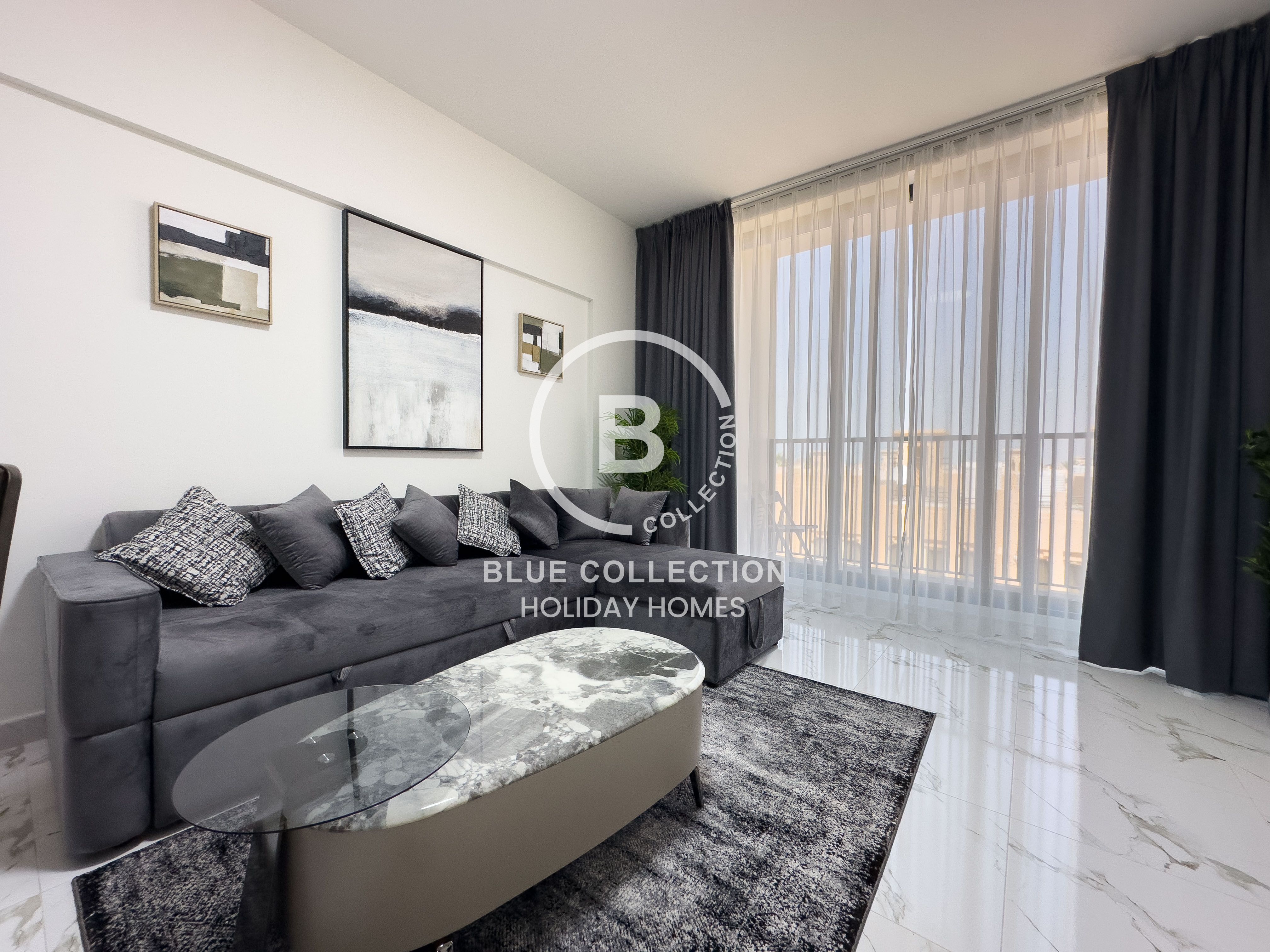 Stylish Fully Furnished 1BR with balcony