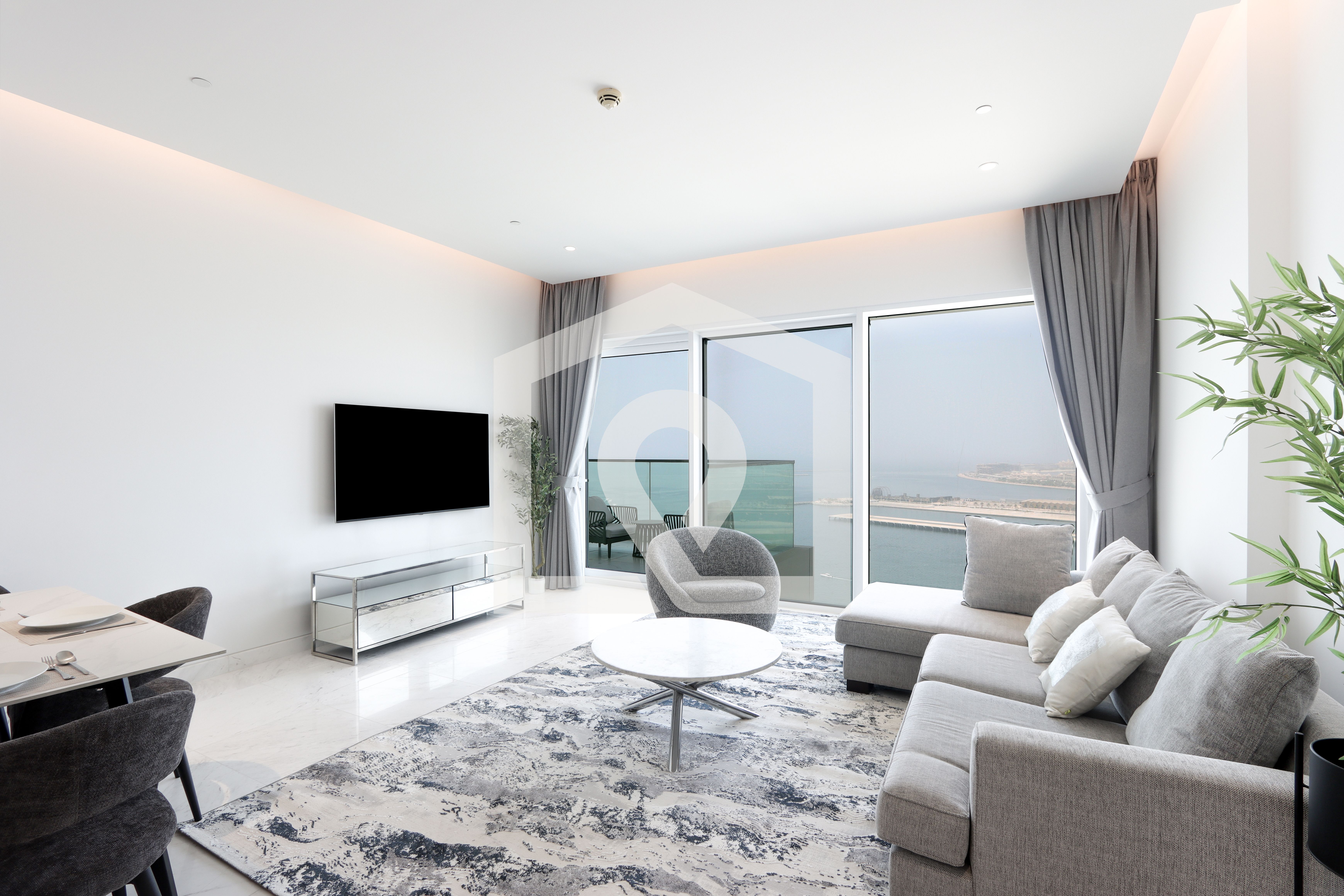 Beachfront 2BR+M | One JBR | Sea + Palm Views
