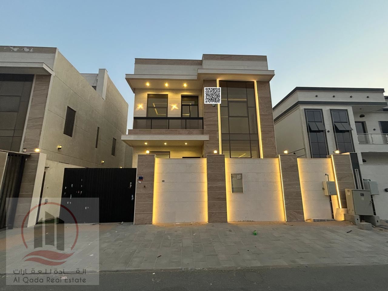 For sale, a villa in Ajman Al Zahia, 7 master rooms, a Majles room, a hall, and a maid’s room, freehold for all nationalities, Installment with out do
