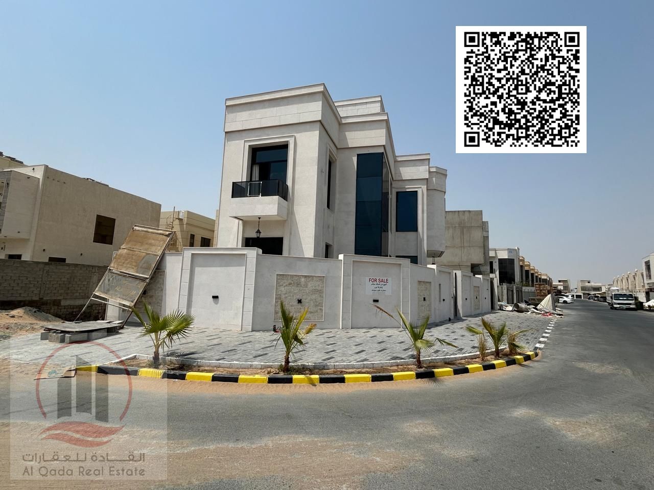 For sale, a villa in Ajman Al Yasmine 4 master rooms a Majles room a hall, and a maid’s room freehold for all nationalities, Installment with out do