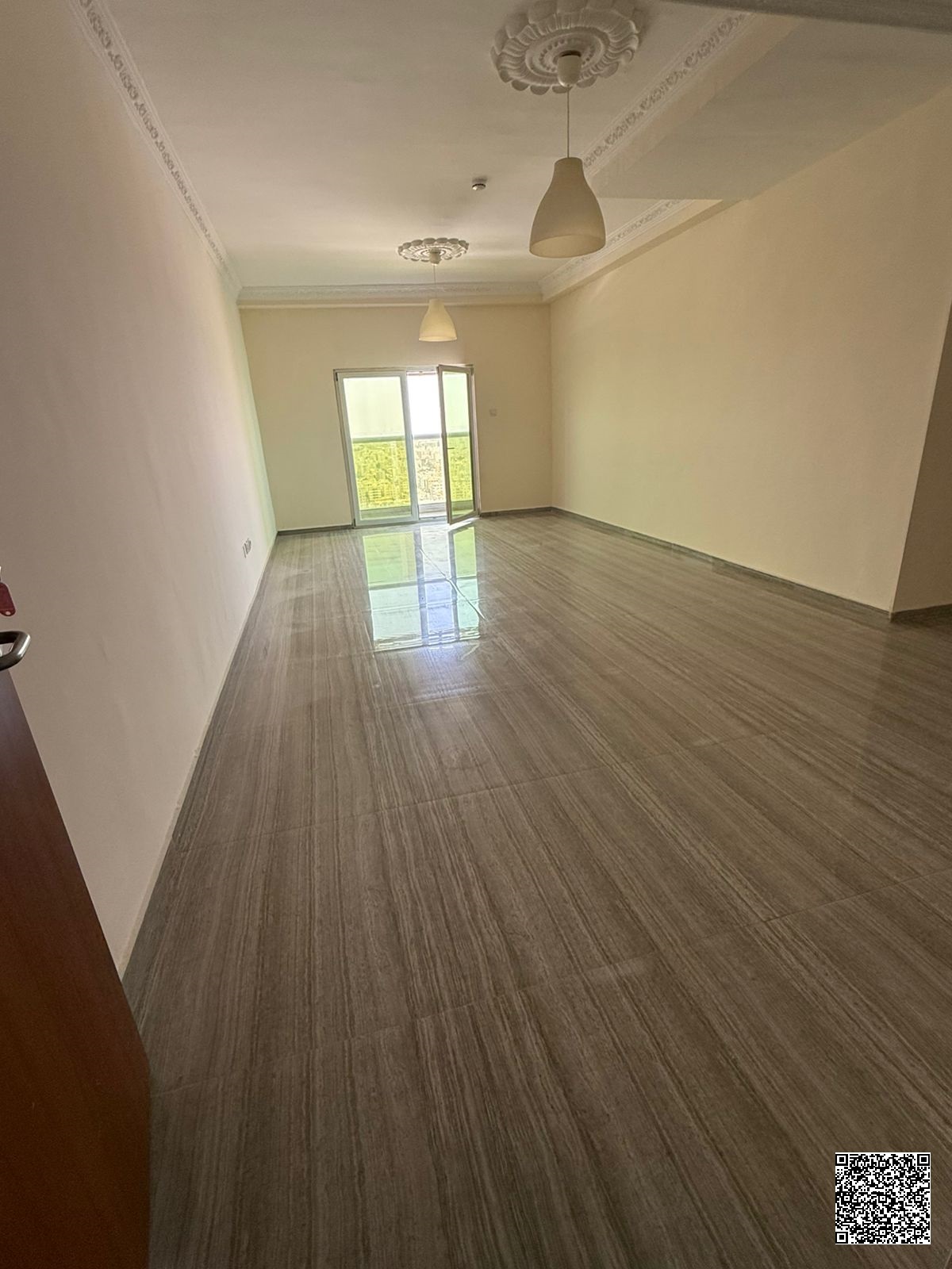 Two-bedroom apartments for annual rent (large spaces - super deluxe finishing - open views) Easy access to Sharjah and Dubai (book now)
