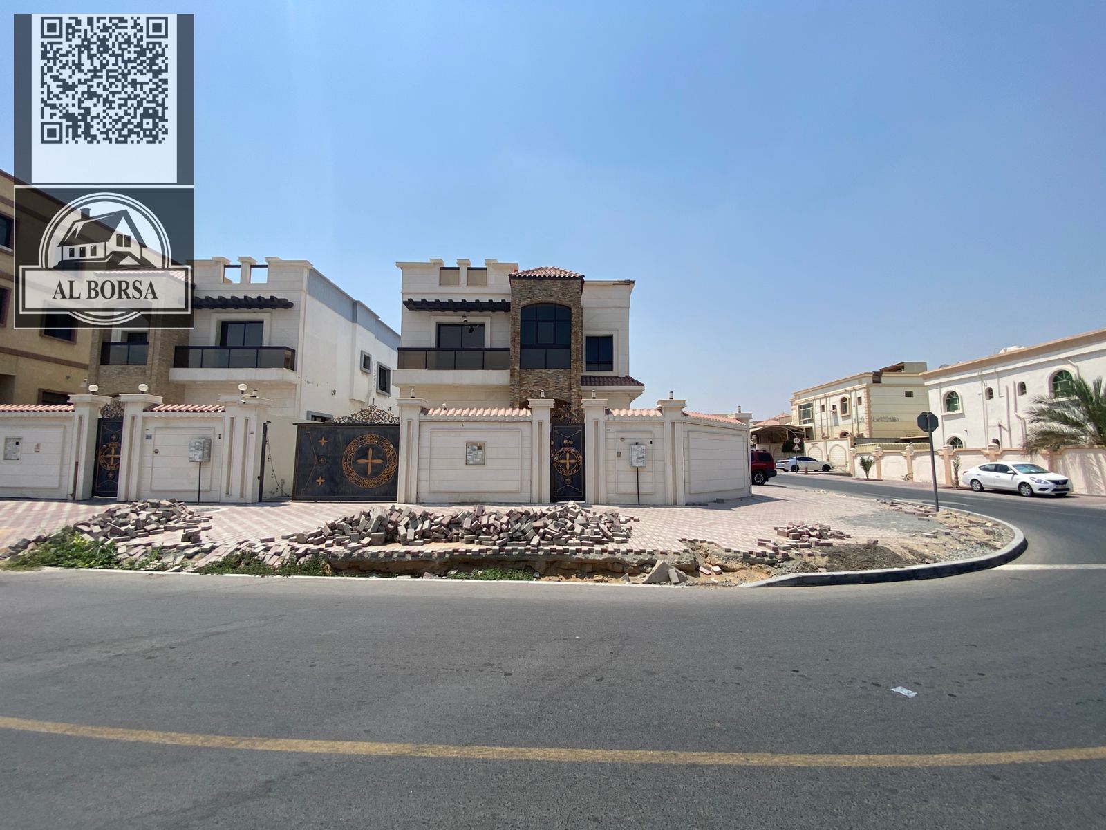 Luxury Corner Villa for Sale in Al Rawda 2 - Residential and Commercial | Includes electricity, water, and air conditioning. Price: AED 1,850,000