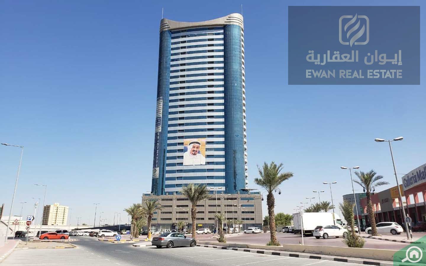 Apartment for sale in Conquer Towers, Sheikh Maktoum Bin Rashid Street A golden opportunity with a stunning view, Ajman! Central Ajman.
