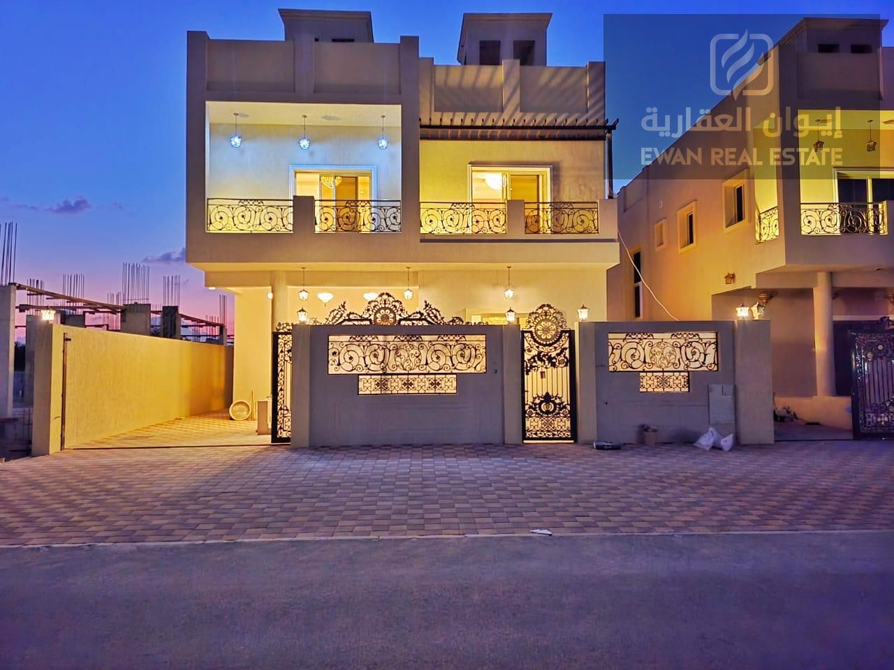 The best villa offer in Ajman - Own a luxurious villa for sale in Al Helio 2, Ajman. Freehold for all nationalities, including registration fees. *