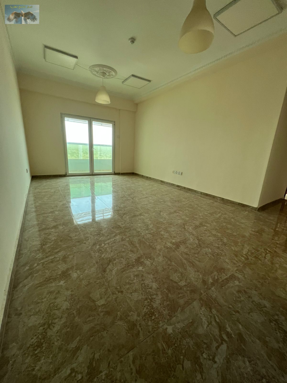 Annual rent in Ajman – 2BR hall, first occupant, enjoy upscale living in a premium tower with hotel-style entrance, modern interiors, and spacious