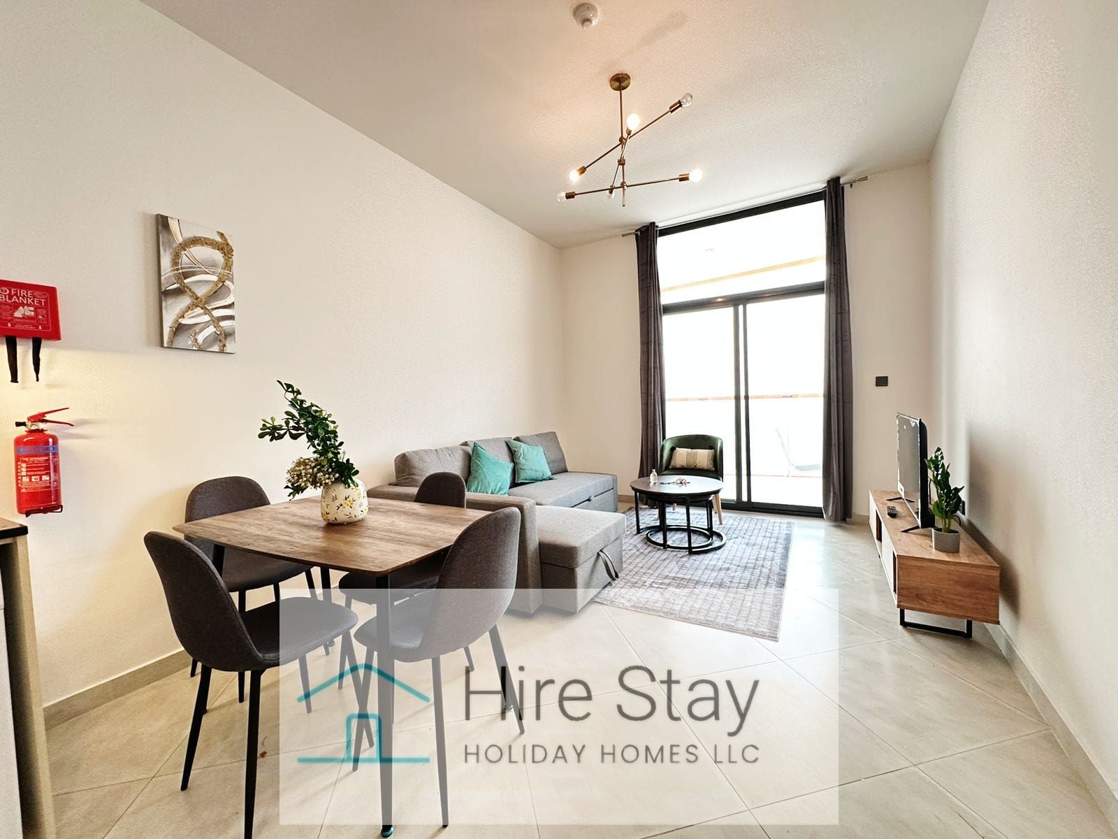 1Bed - High Floor - Binghatti Avenue - Al Jaddaf