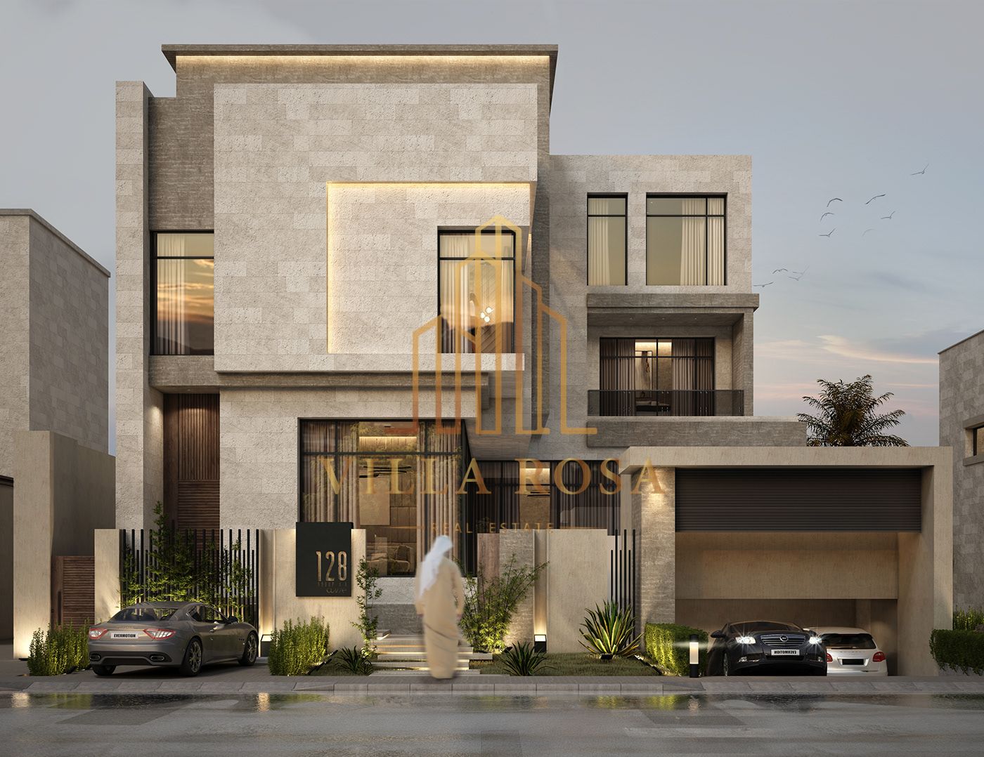 Modern Luxury Villa with Elevator for Sale in Al Zahia Community