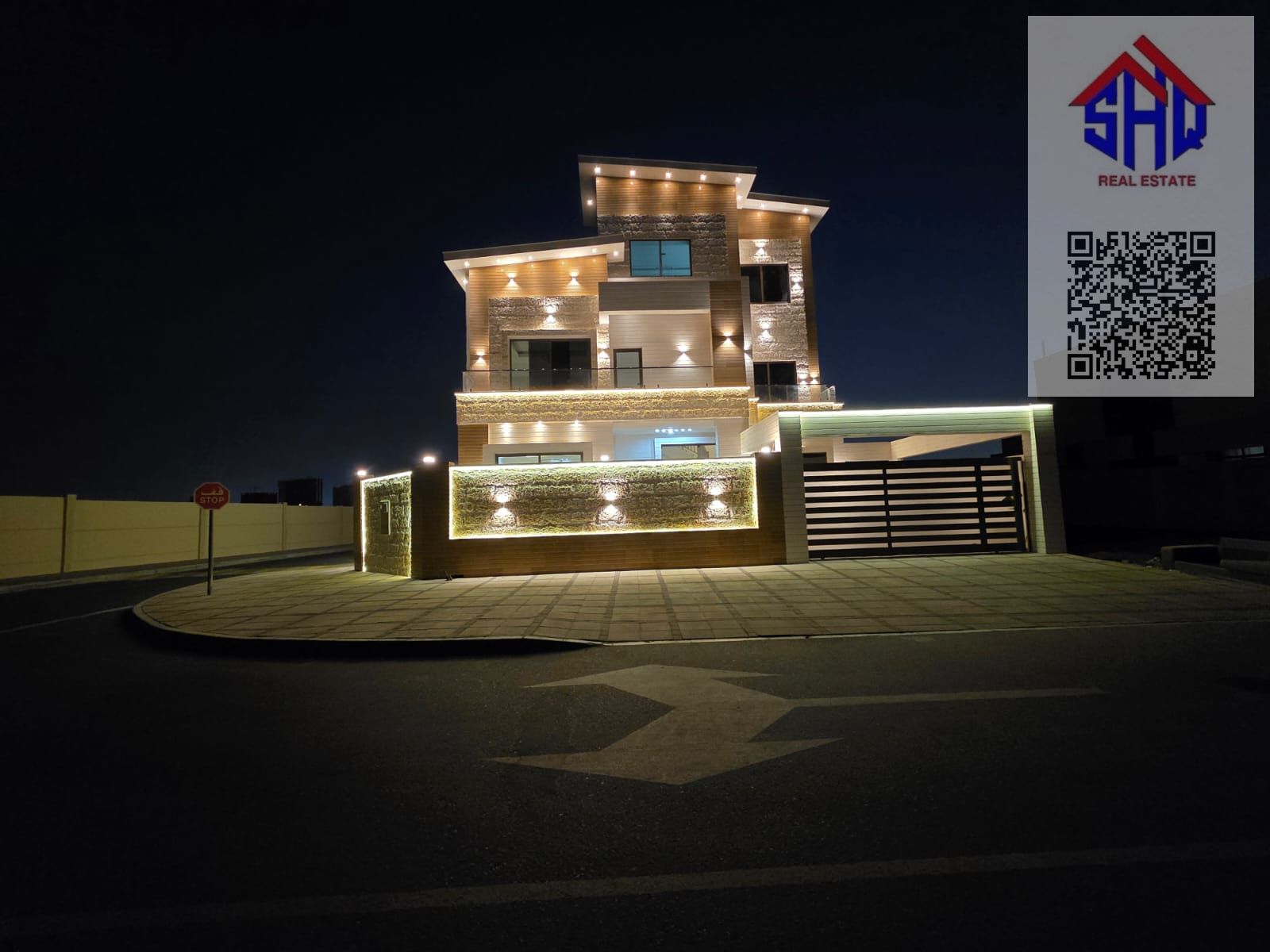 Corner villa G+1+Roof for sale in al bahia ajman including registration fees
