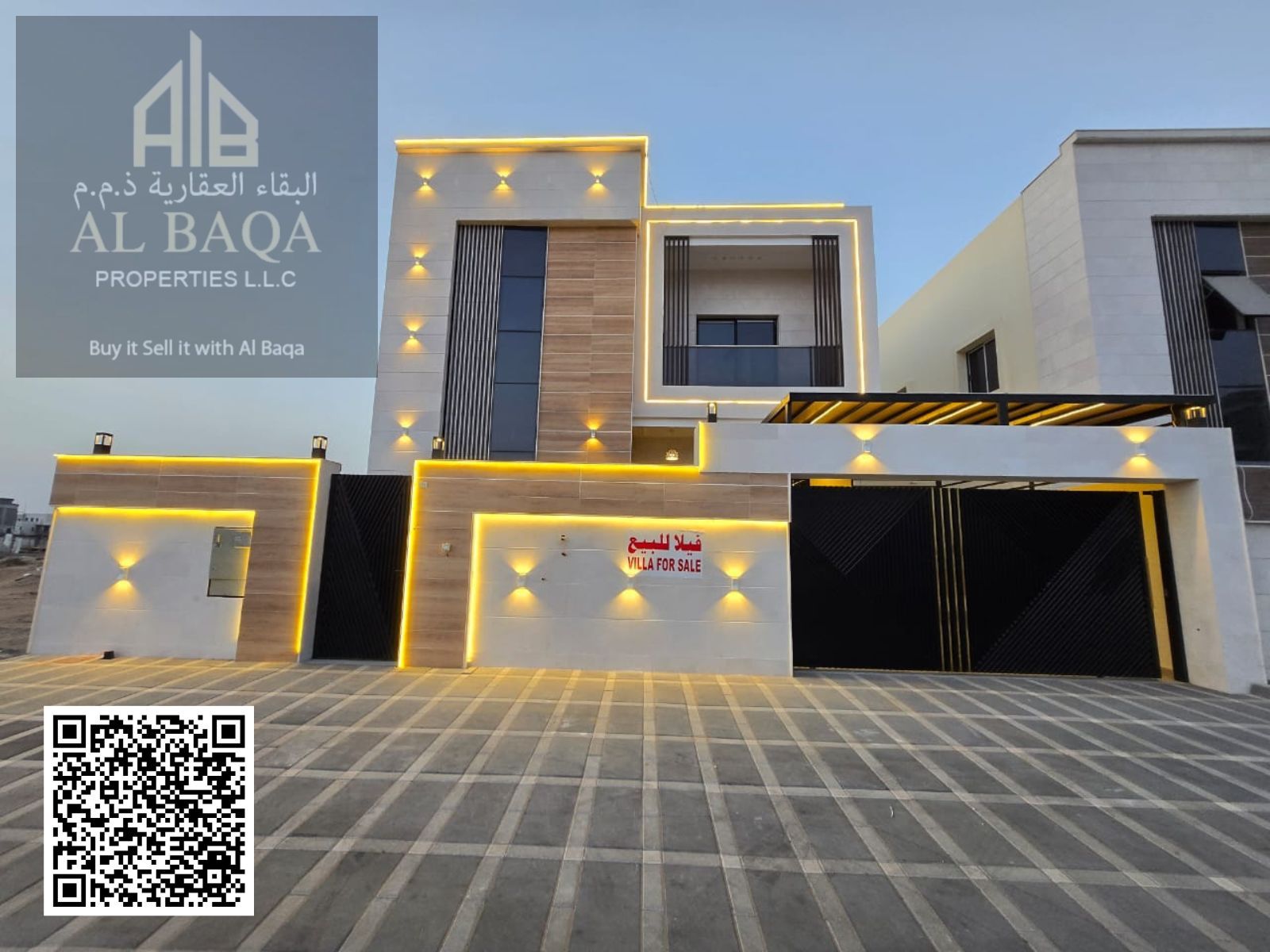 Modern 5-Bedroom Villa for Sale in Bahia – Ideal Family Home with Garden & Maid’s Room