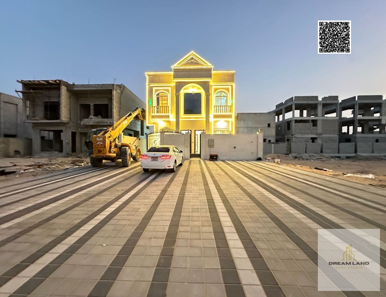The villa of your dreams in the heart of Al Zahia - Ajman, directly on Sheikh Mohammed bin Zayed Road. Freehold for all nationalities. Bank financing