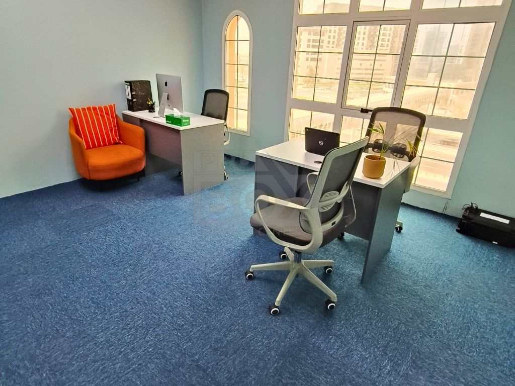 Work-Ready Office with View | Metro Connected | Al Garhoud