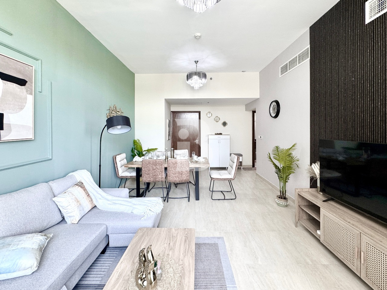 Spacious 2BR Apartment | Furnished | Near Metro