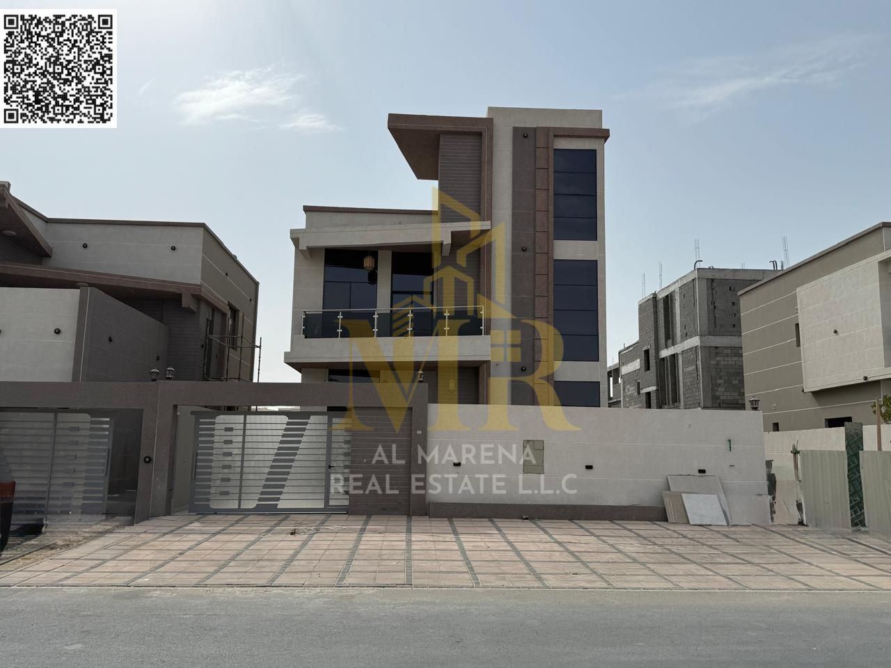For Sale: Elegant Villa in Al Yasmeen – Ajman | Prime Location Next to the Mosque | Duplex + Rooftop | 3 Master Bedrooms + Majlis & Living Hall | P