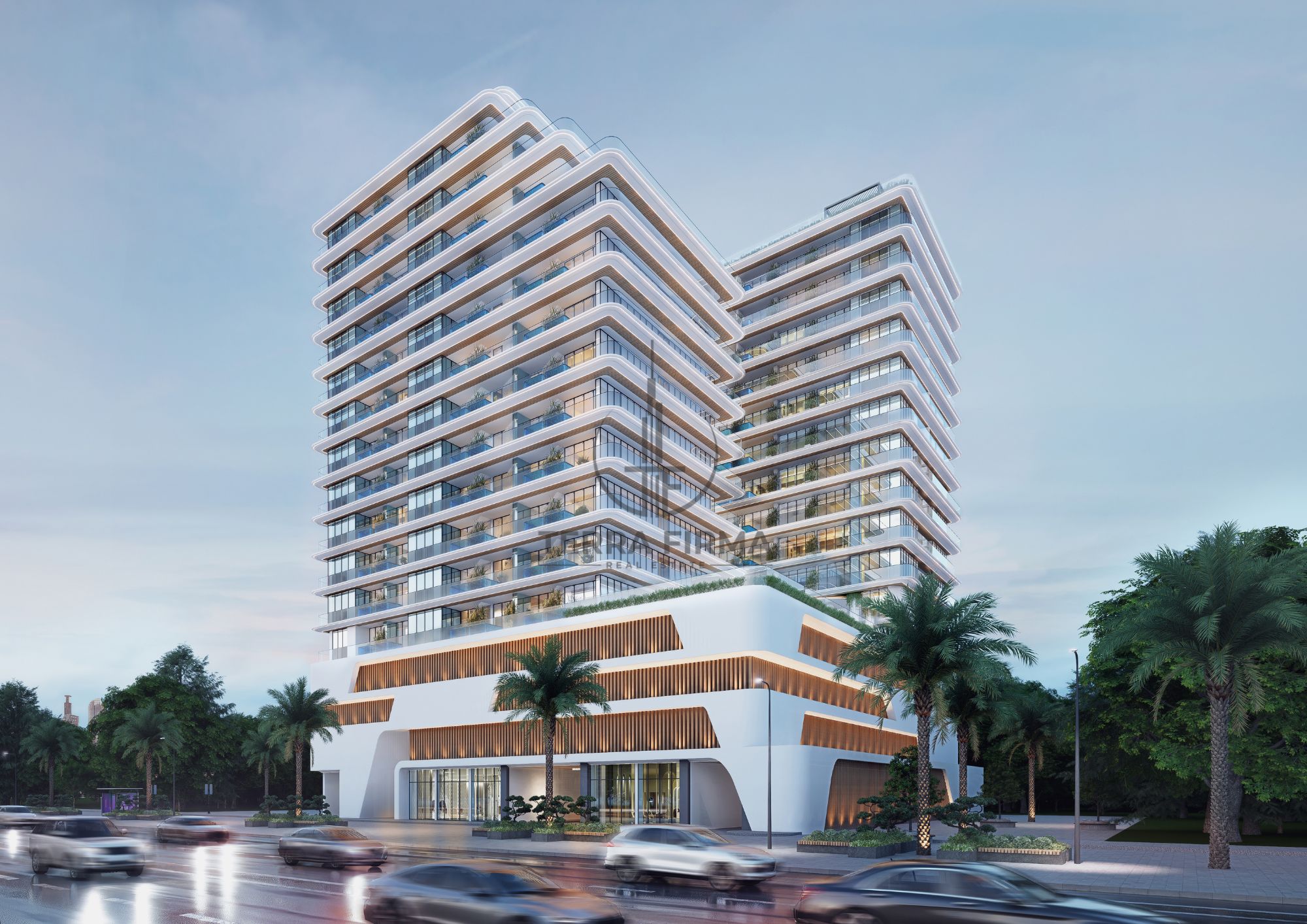 Luxury 1-Bedroom Apartment with Pool View | Lazord, Dubailand