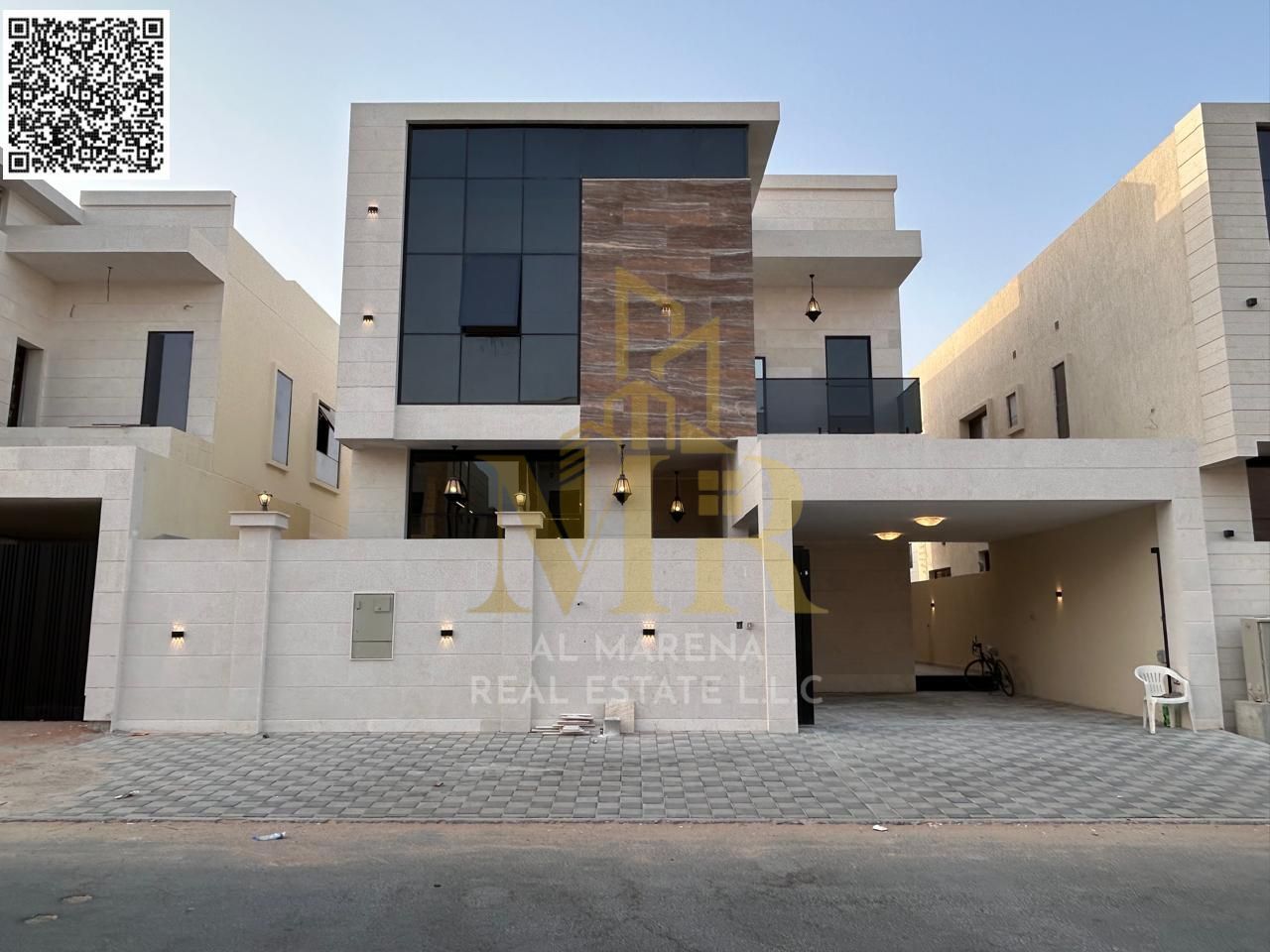For Sale: Luxury Villa in Al Yasmeen – Ajman | 2 Floors | 5 Master Bedrooms + Majlis & Family Hall + Modern Kitchen | AED 1,900,000 (Negotiable)