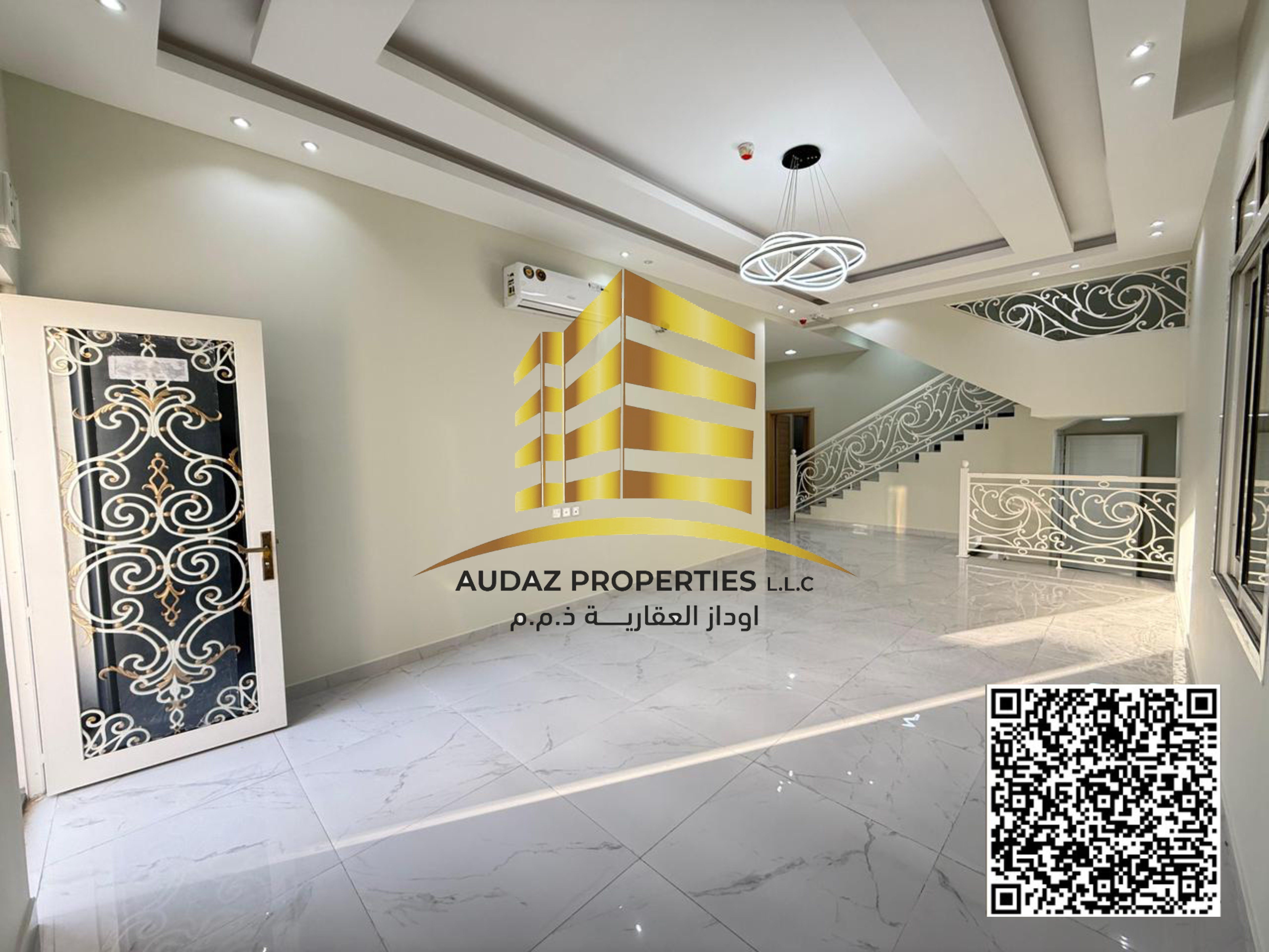 Luxury villa for rent in the Jasmine area, Ajman