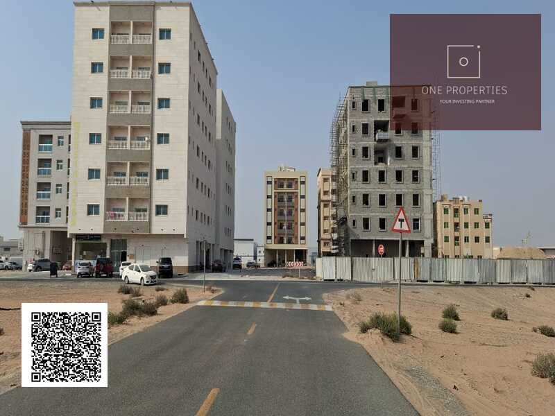For sale / two lands / in Al Jurf Industrial 3, Ajman Residential and commercial land excellent location