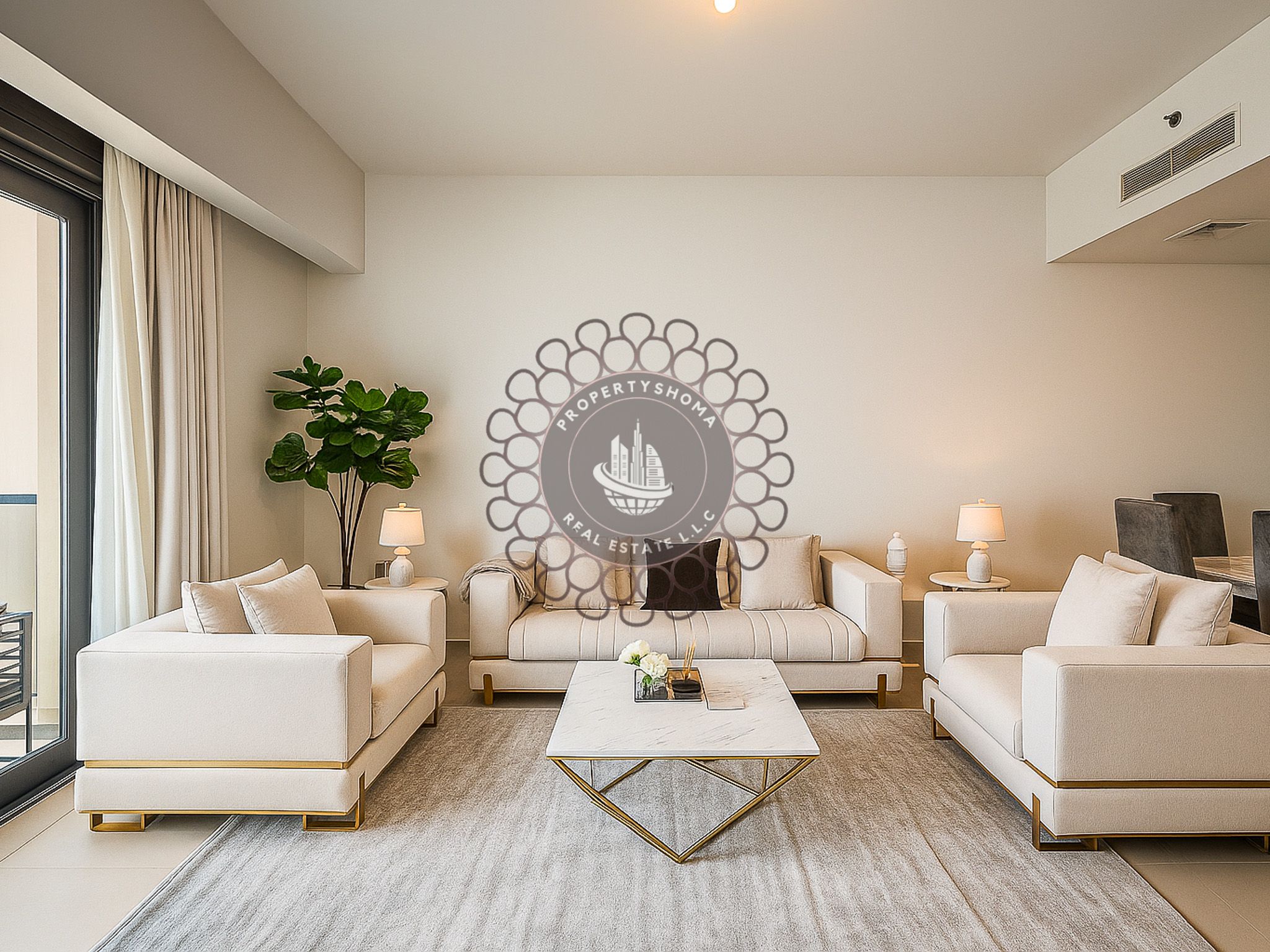 Exclusive | High Floor | Fountain View | Furnished