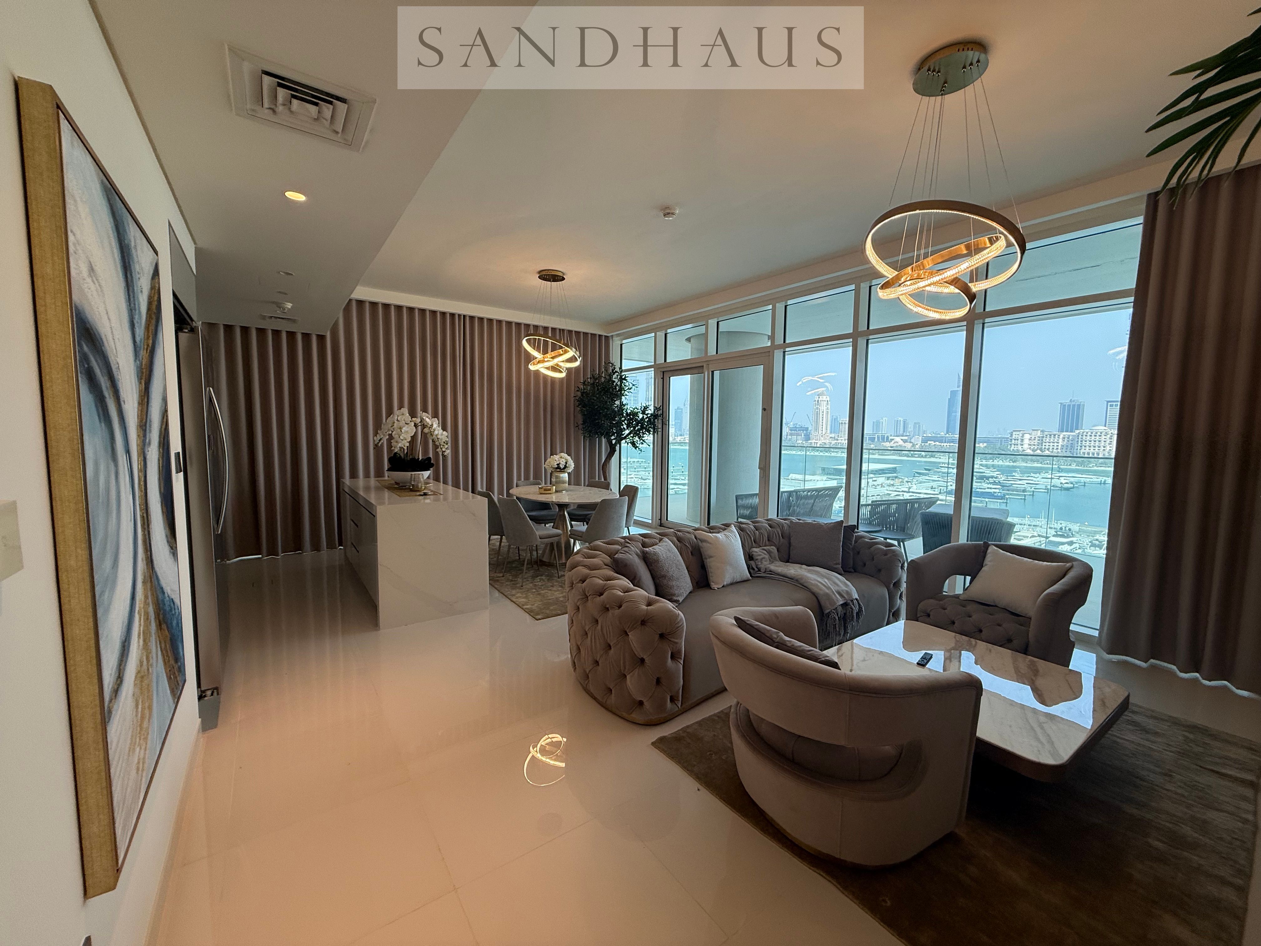 Sunrise Bay, Furnished 3BR with Maid, Marina View