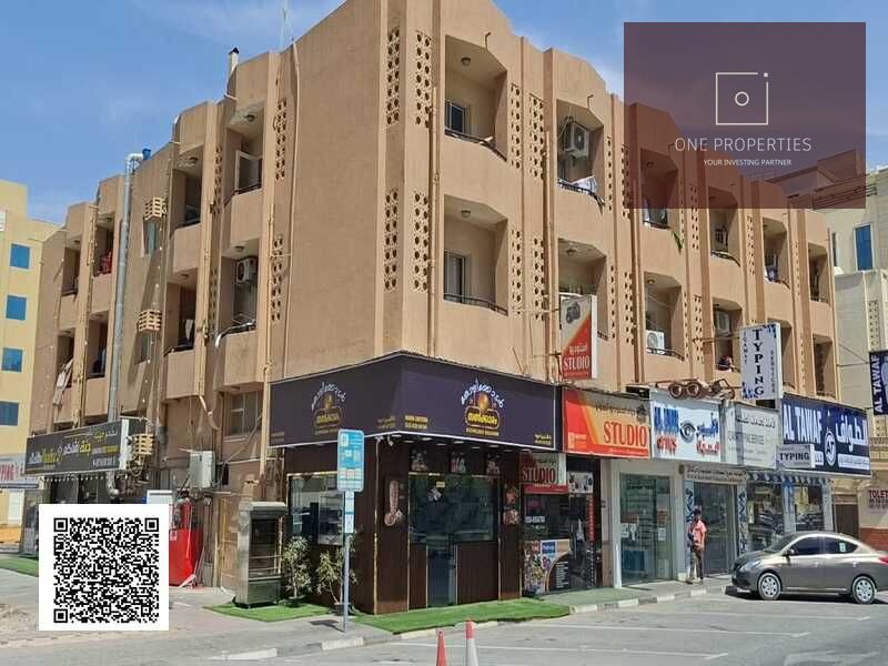 For Sale / In Al Rashidiya 2, Ajman / Residential and commercial building / exceptionally located / on the main street / corner of 3 streets