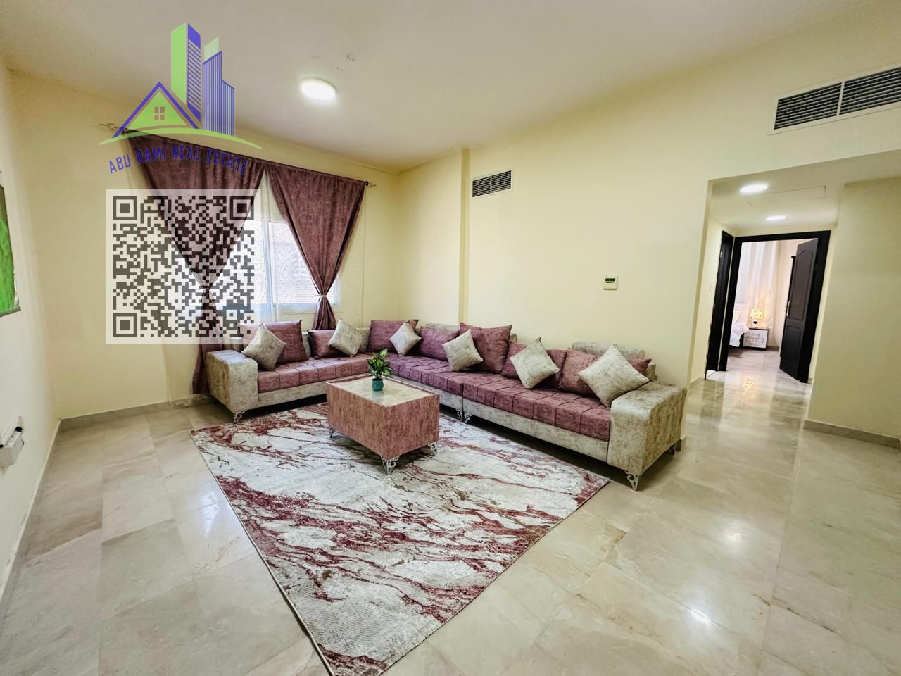For monthly rent in Al Rawda, Ajman: Various apartment options. Starting prices: Studio 3000, One-bedroom 4300, Two-bedroom 4,500.