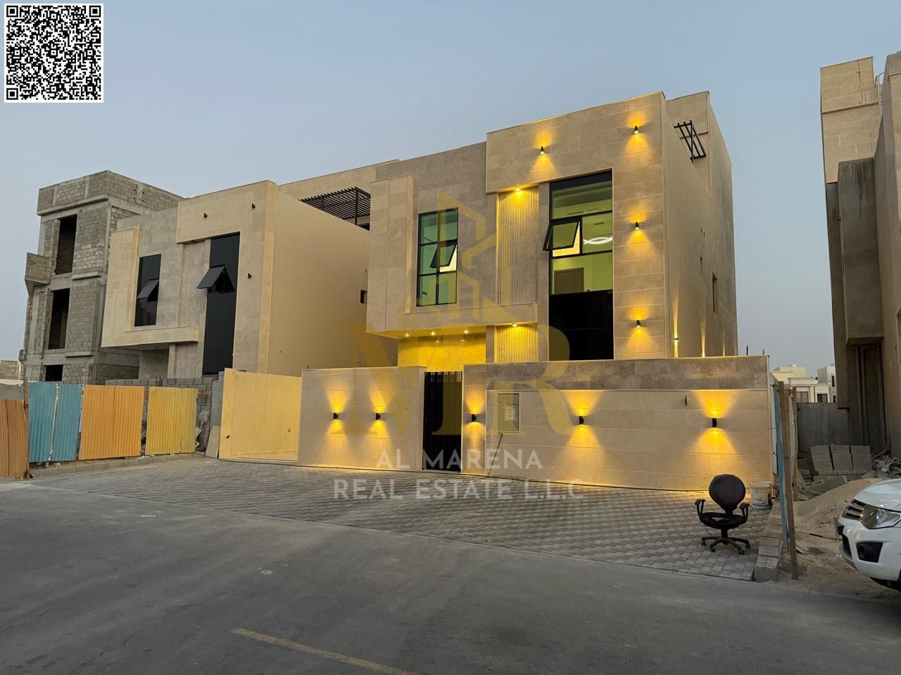 A villa with all registration and ownership fees included on the main street, ready for occupancy in the most upscale areas of Ajman. Freehold for all