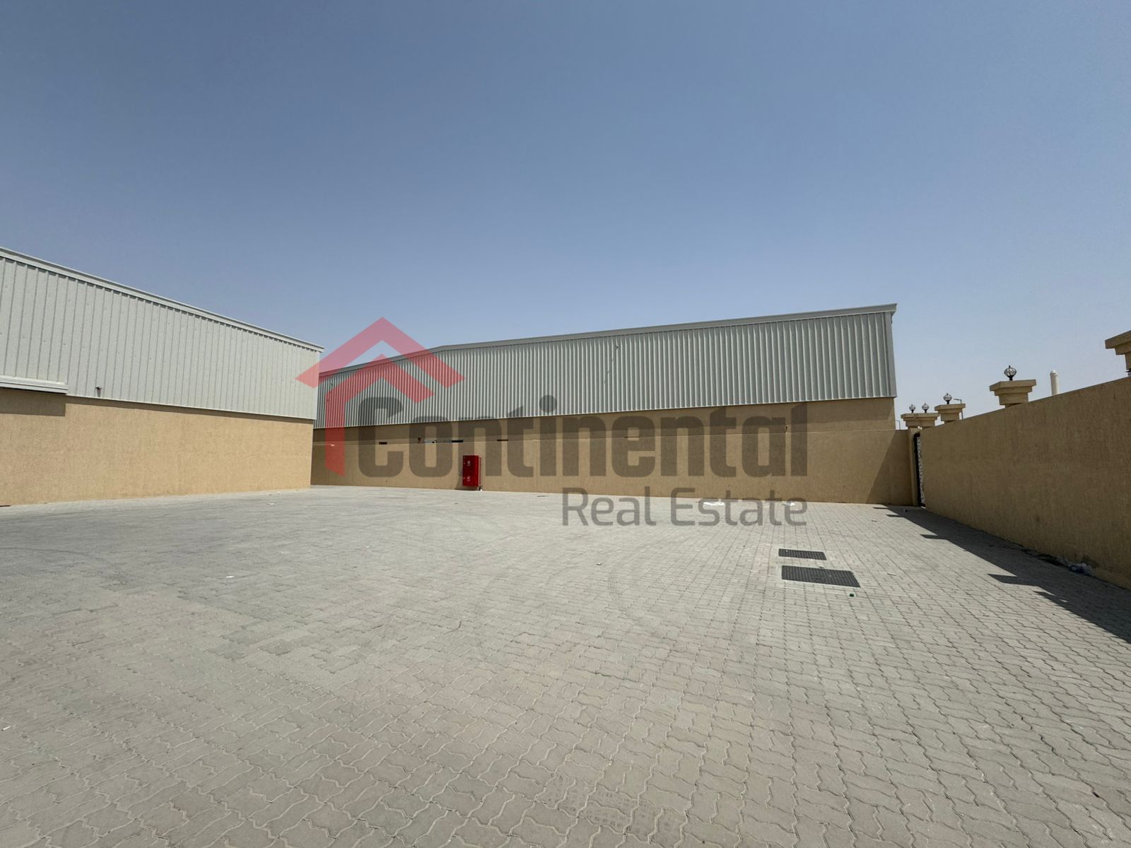 Open yard + Store + 175 KW Power load + Office