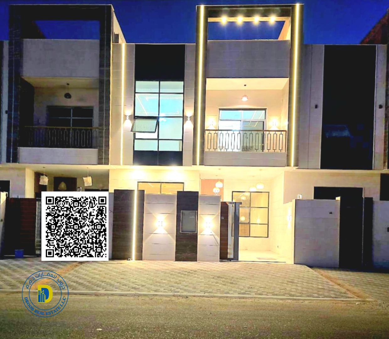 For sale, a 4-bedroom townhouse in Al Helio 2. The price includes registration fees.