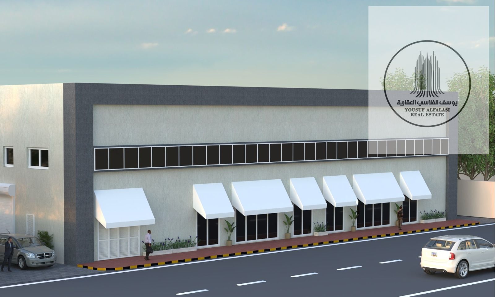 A unique opportunity for rent – Showroom shops with a mezzanine in Al Jurf Industrial 3, Ajman
