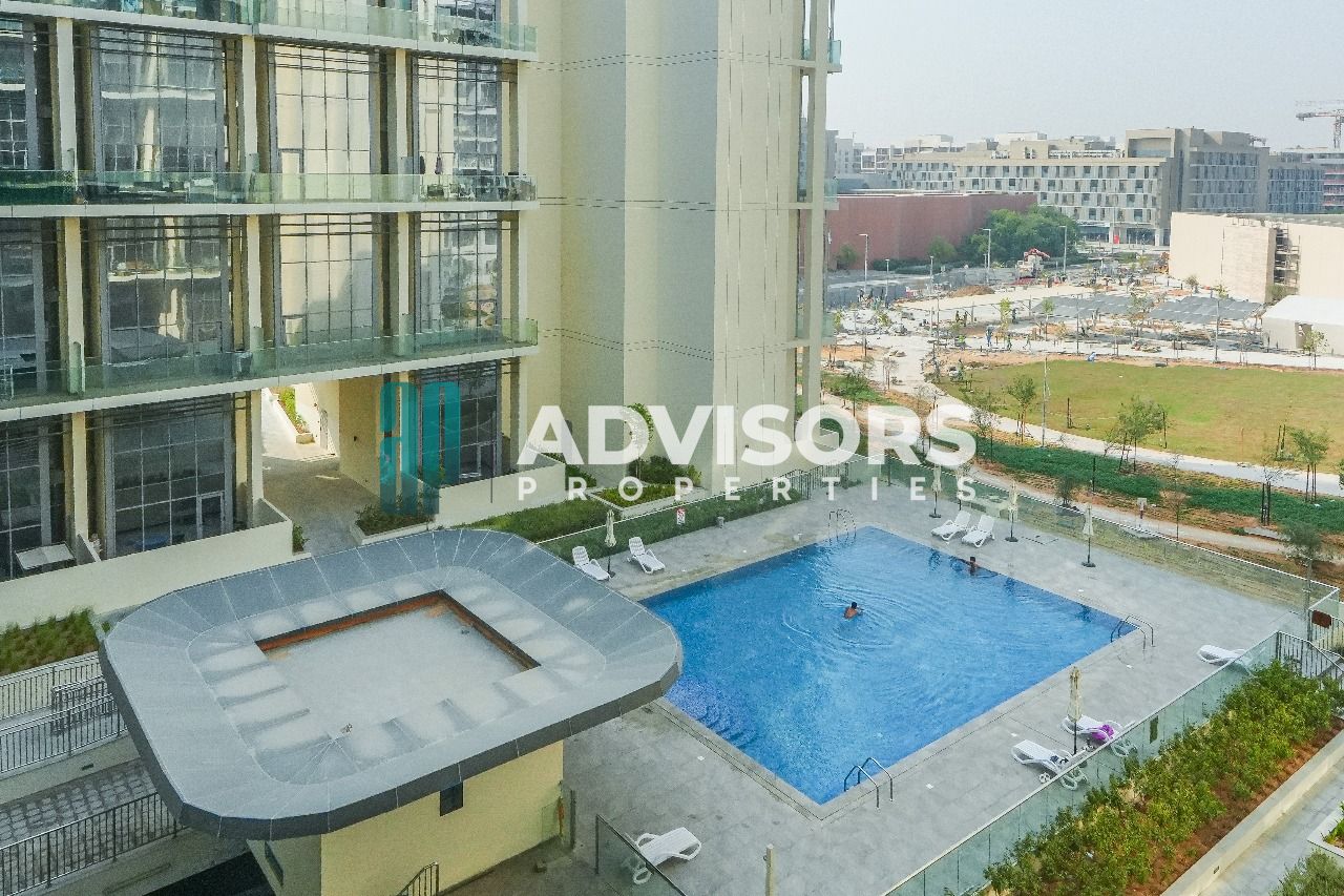 Pool View | Balcony | Fully Furnished |