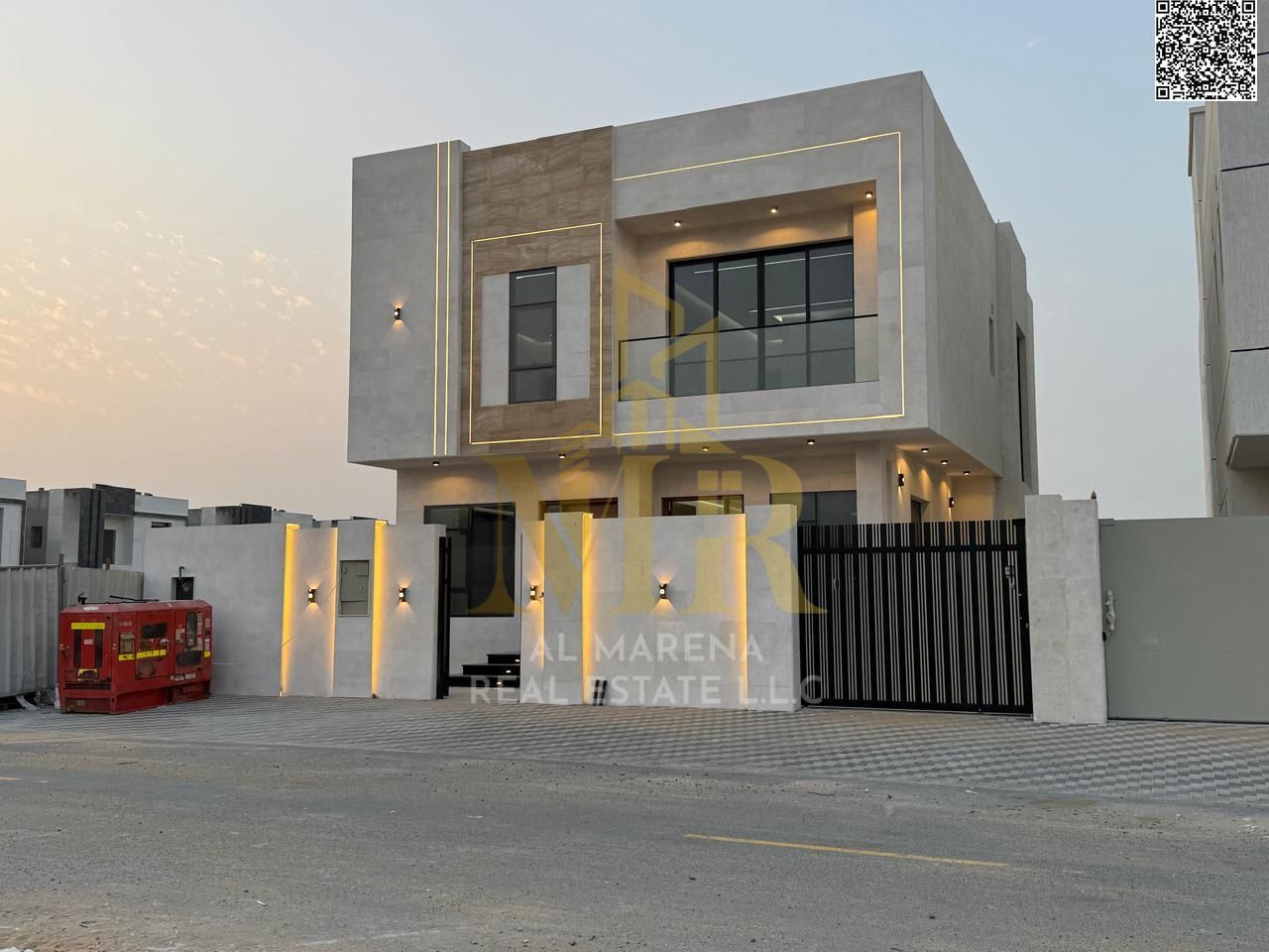 A villa with all registration and ownership fees included on the main street, ready for occupancy in the most upscale areas of Ajman. Freehold for all