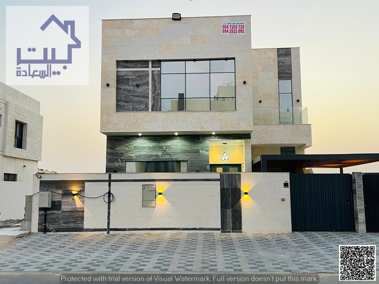 Annex for rent: in the upscale Al-Yasmeen neighborhood, first tenant, ready to move in, including bills: water, electricity, air conditioning, interne