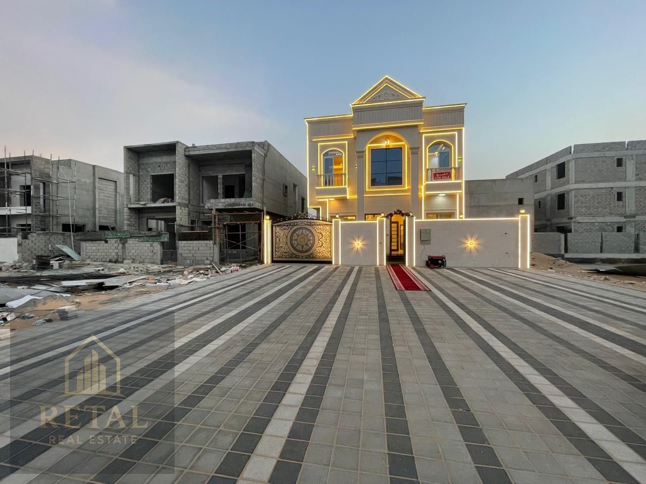 Own a Premium 5BR Villa in Al Zahya, Ajman | High-End Finishing | Central AC | Prime Location | Close to All Services | Freehold Property