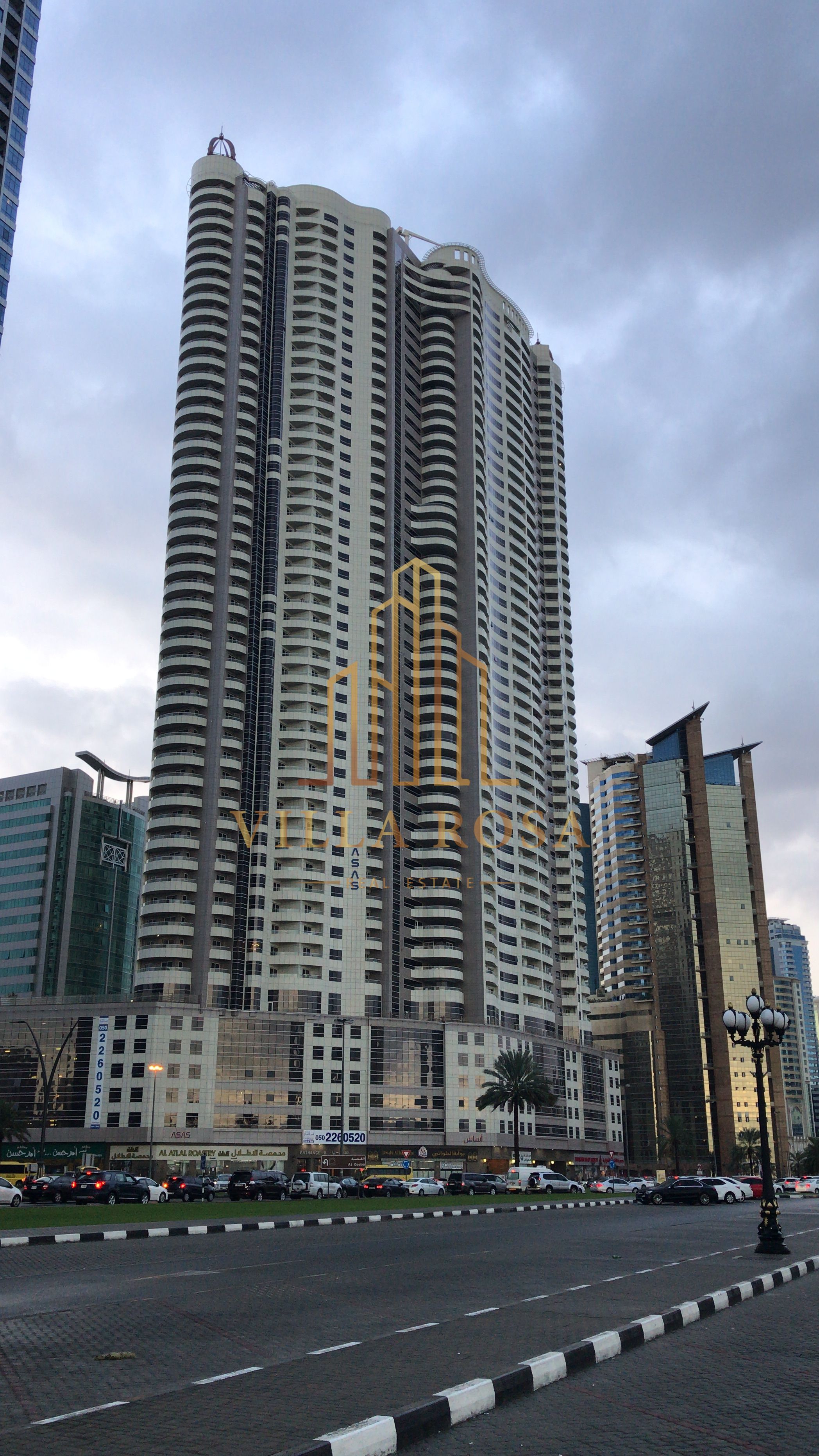 Luxury 4-Bedroom Penthouse with Private Pool for Sale – Asas Tower, Al Khan – Sharjah