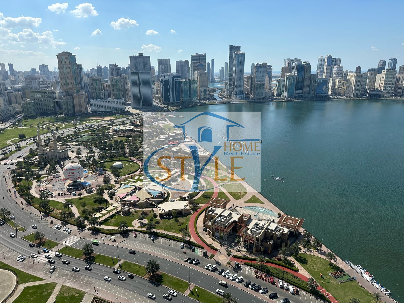 Sea View | VIP | Elegant and magnificent view | New Office for SALE in AL MAJAZ 2