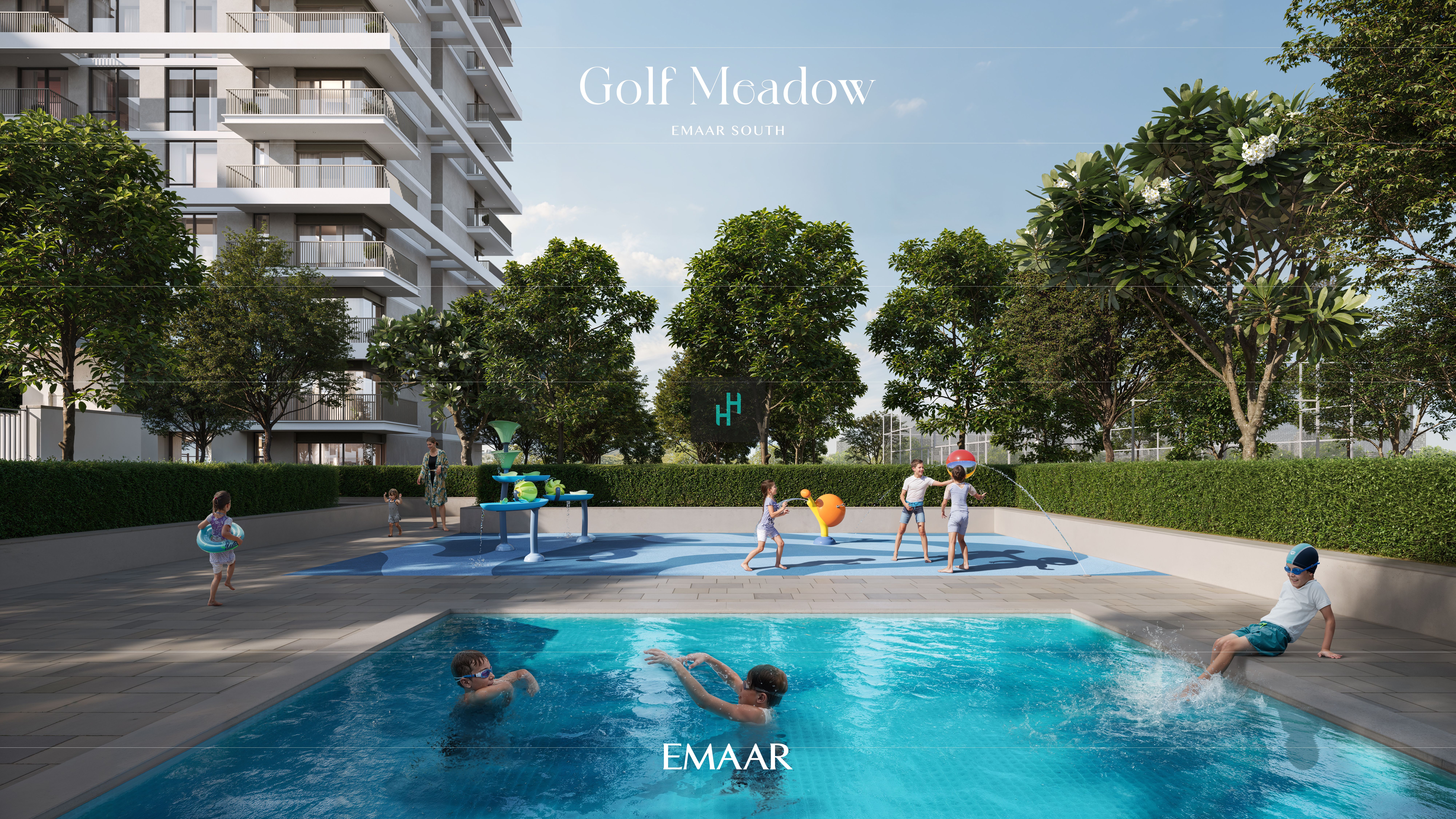 Golf & Pool View | Study & Laundry | 3 Washrooms