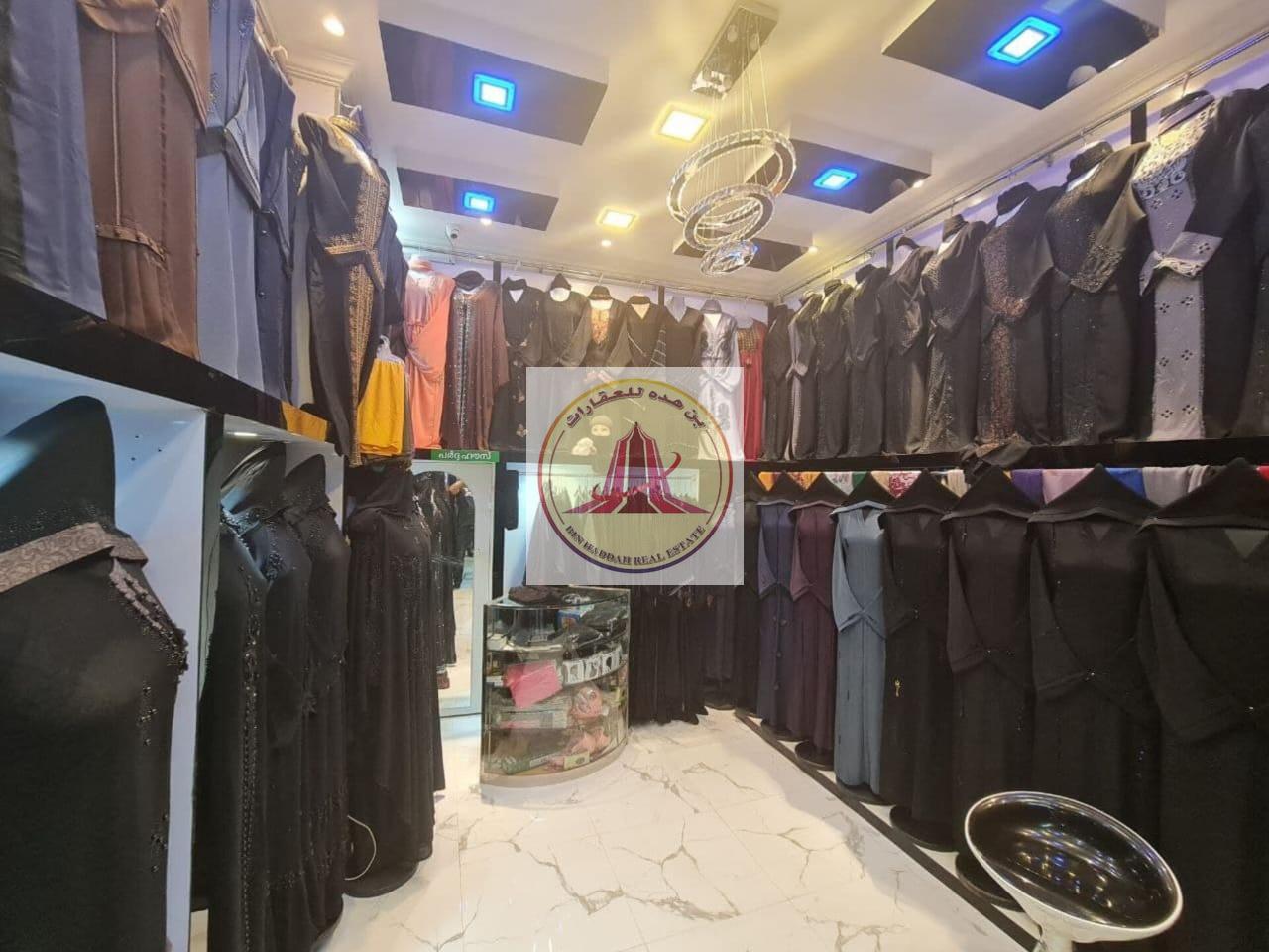 RENT SHOP Womenabaya ROLLA SHARJAH PRIME LOCATION
