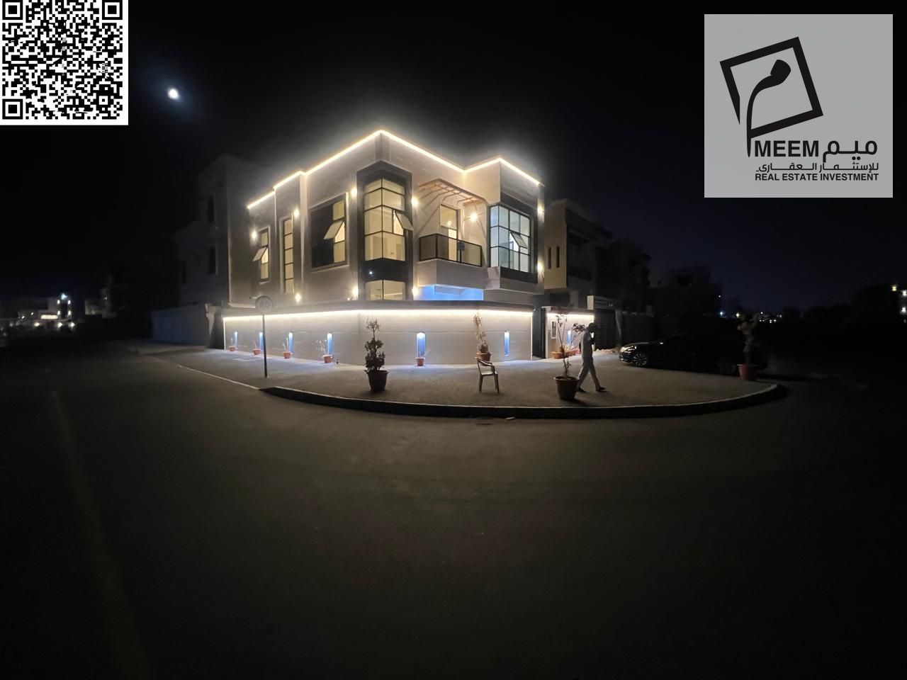 Corner Villa for Sale in Helio 2, Ajman – 5 Bedrooms + Majlis + Spacious Hall | Main Road Location
