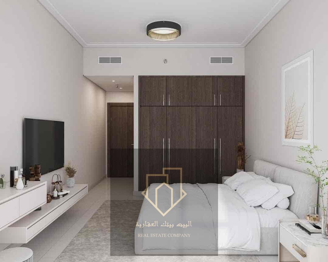 Show the studio for sale in Horizon Towers - Ajman •