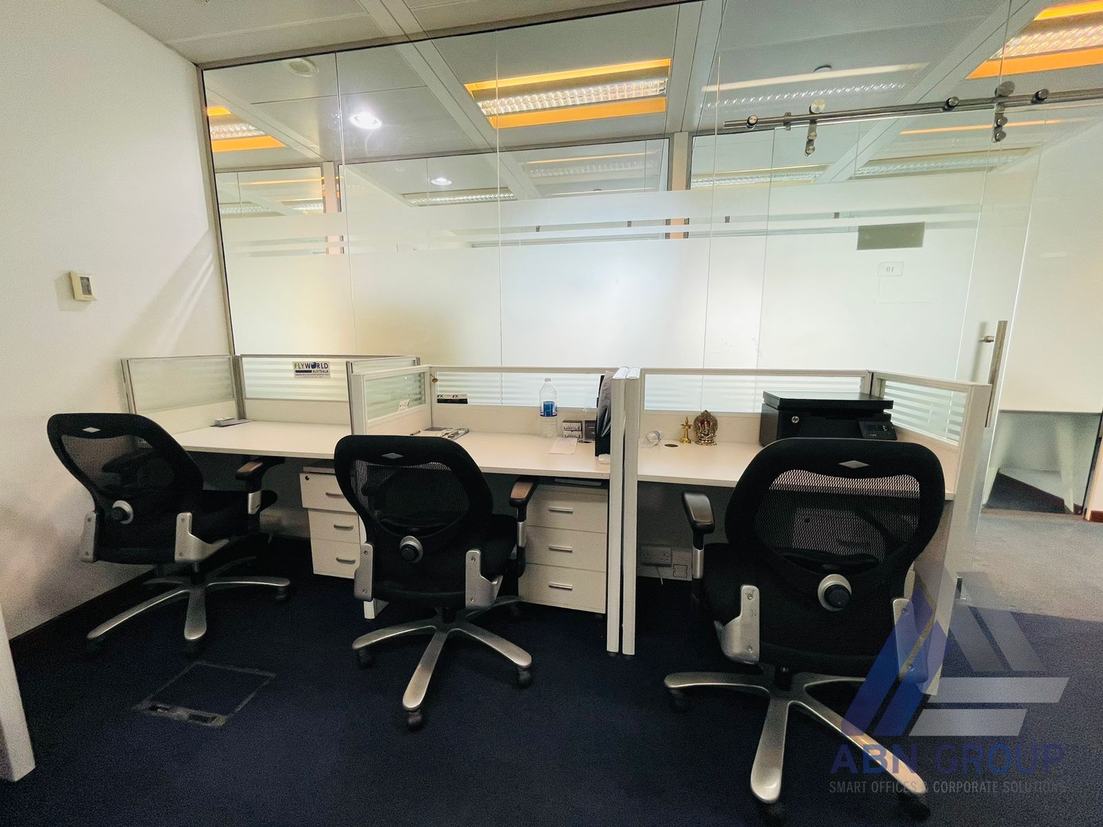 FLEXI DESK | SHARED OFFICES | AED 10,000/- Yearly | Linked with Mall and Metro