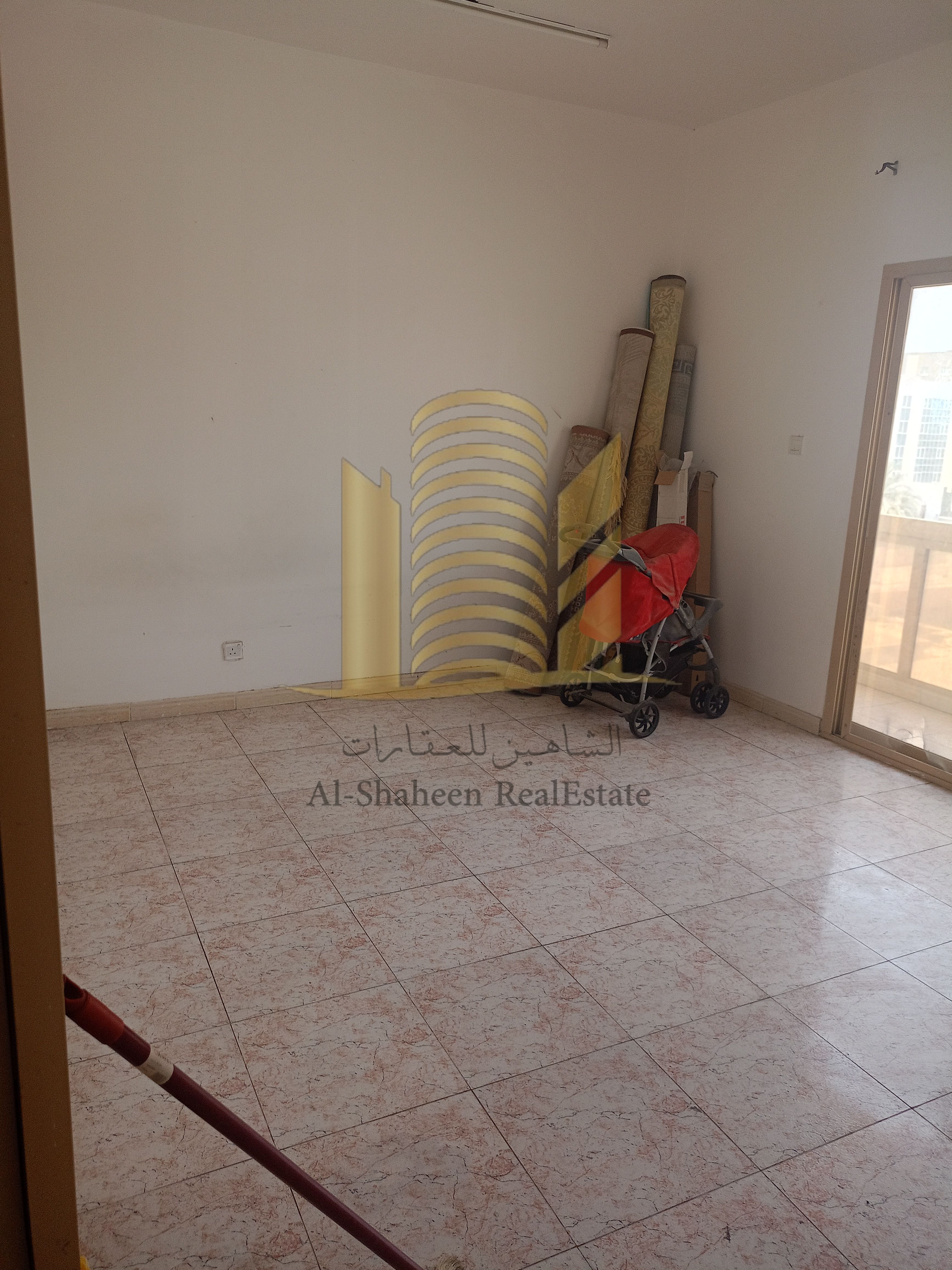 Two-bedroom apartment for annual rent in Al Rashidiya 2, next to Falcon Towers. The price is reasonable.