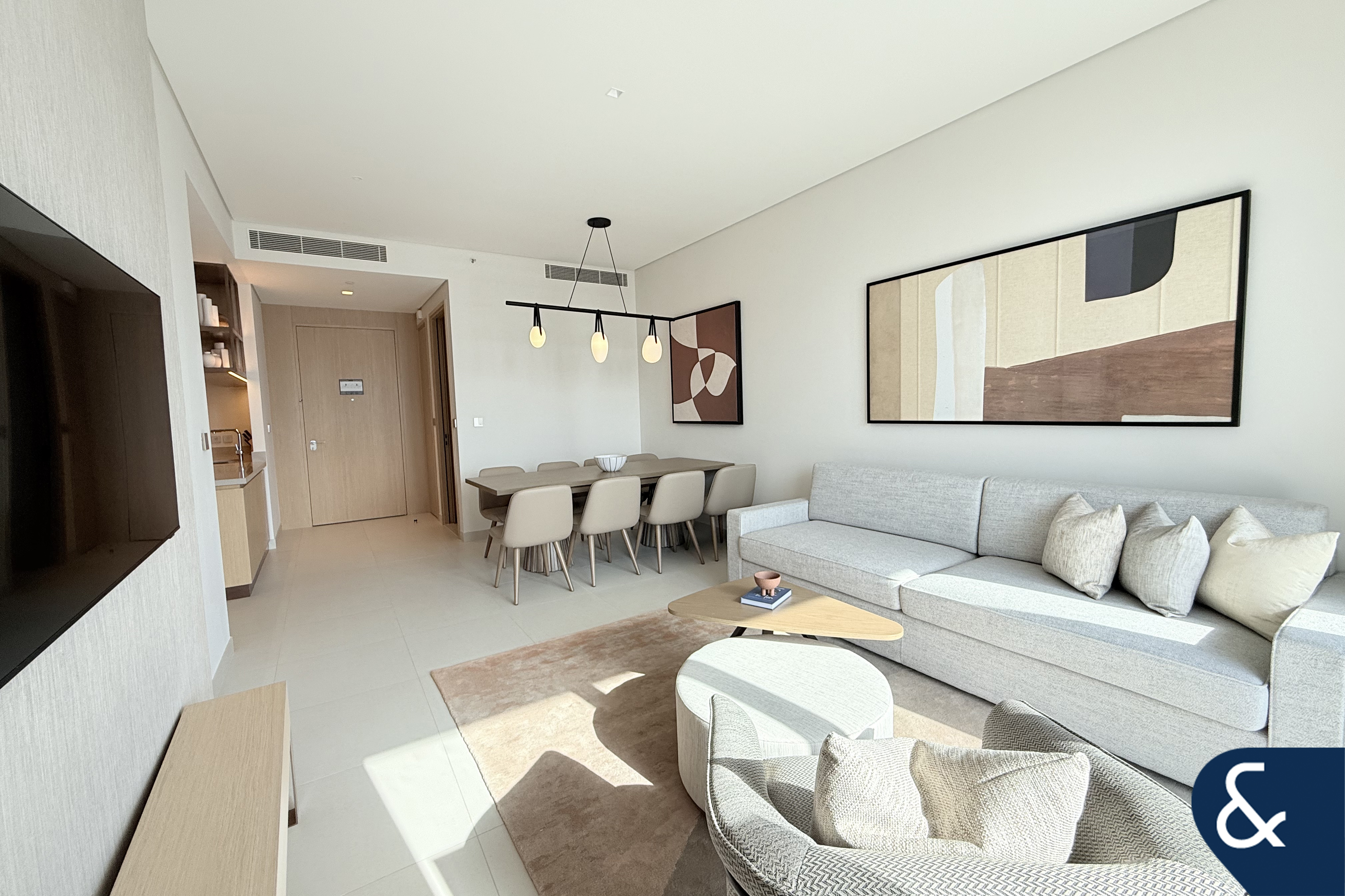 3 Bed + Maids | Furnished | Burj View