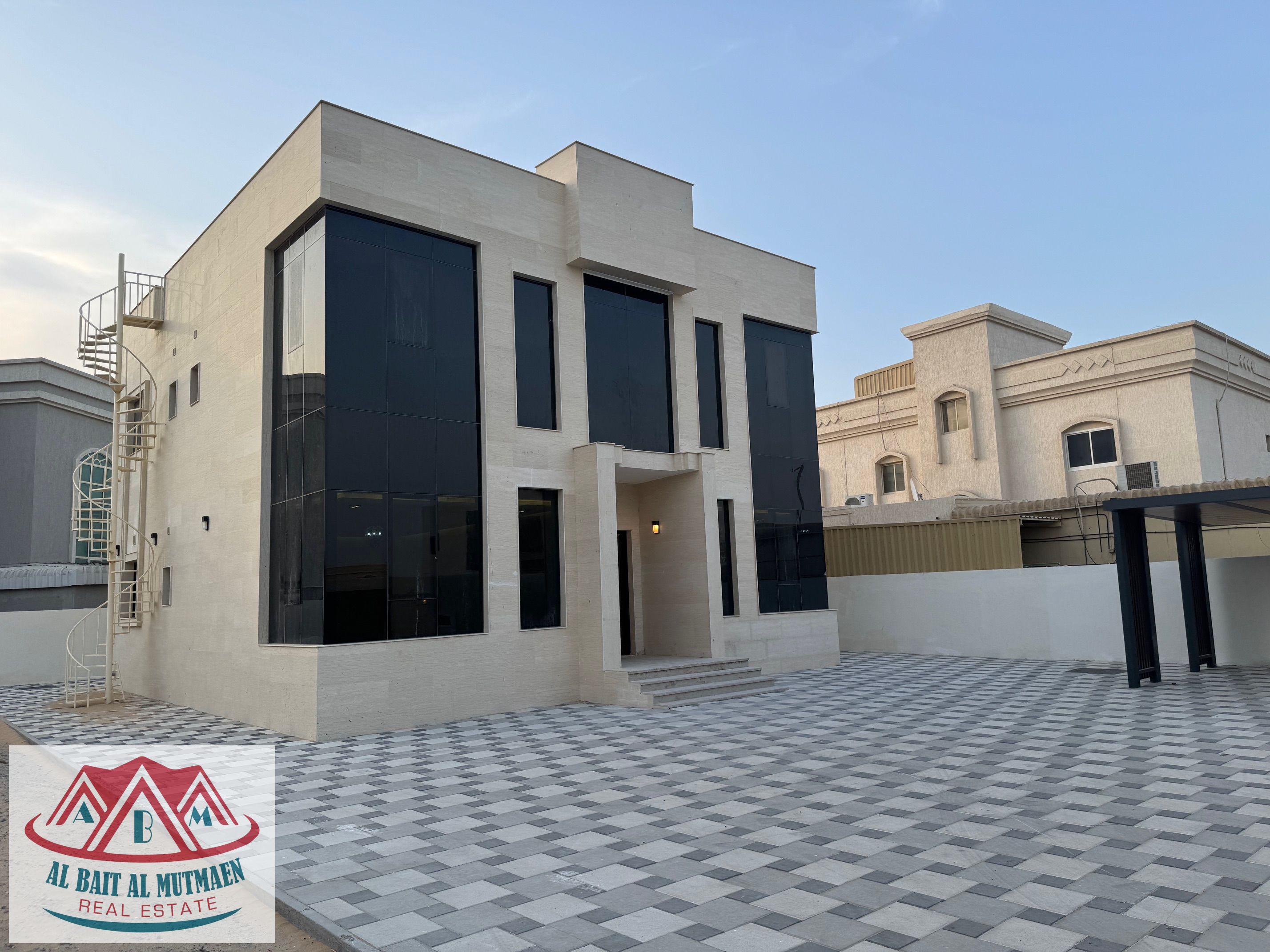 New two-story villa central air conditioning, in Ramtha