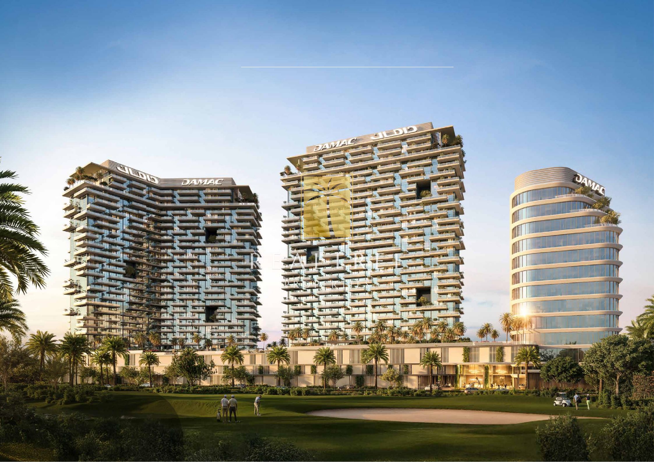 2BR Monthly 1% | Trump Golf Club | World class Amenities |